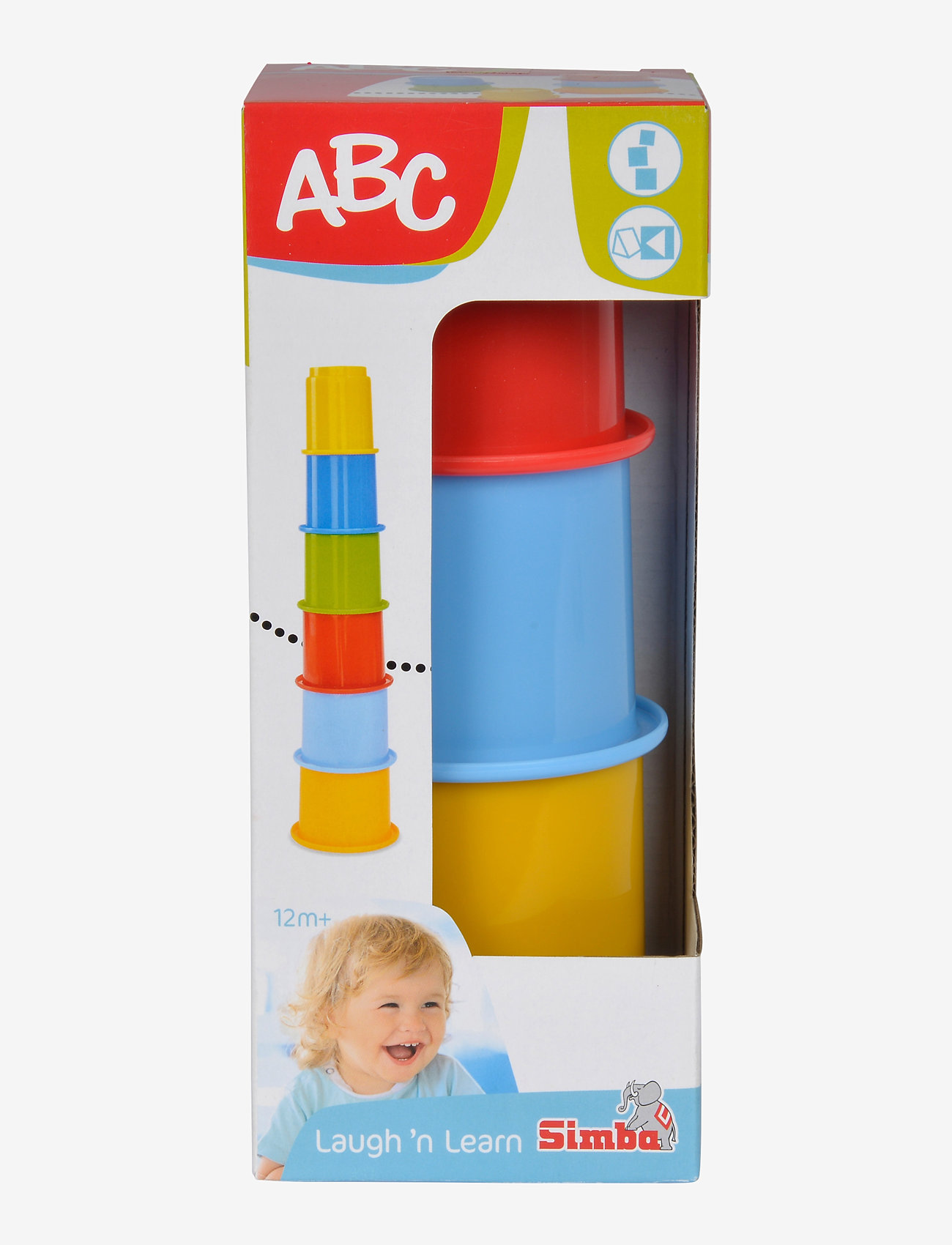 ABC - ABC - Stacking Cups - julklappar under 300kr - multi coloured - 2
