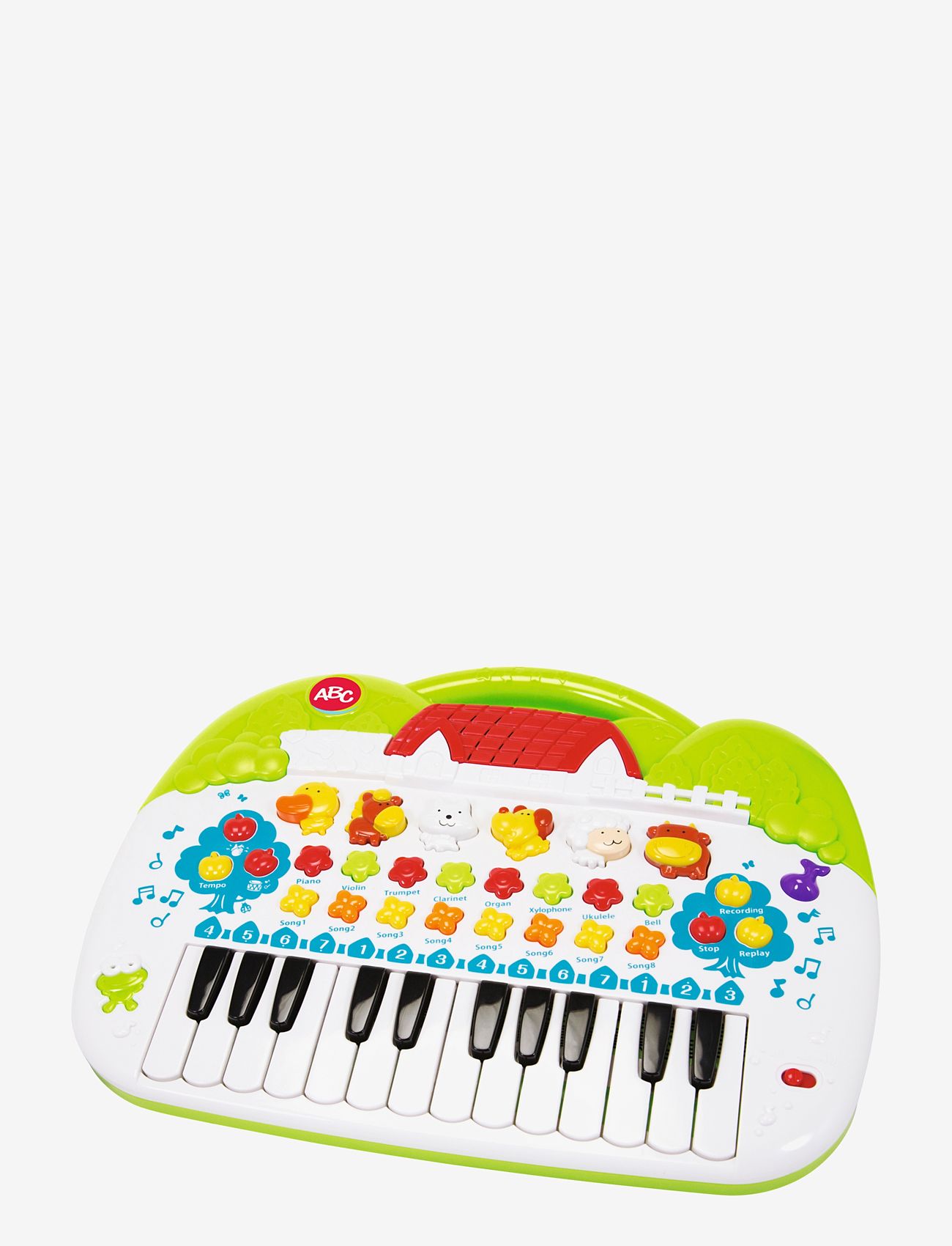 ABC - ABC Animal Keyboard - musikinstrumenter - multi coloured - 1