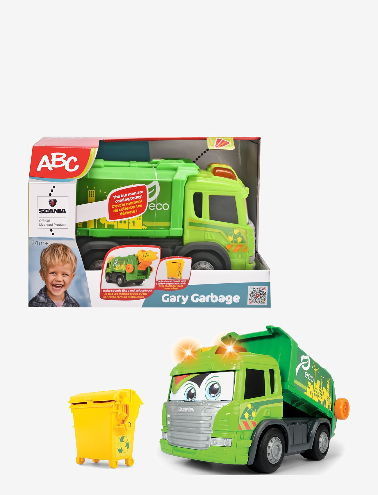 ABC - ABC Gary Garbage Truck - green - 1