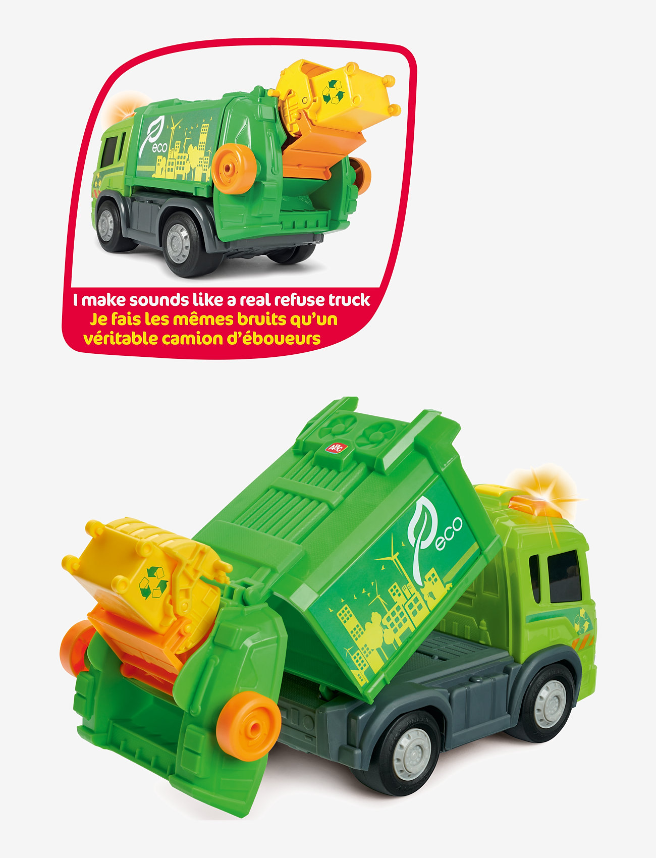 ABC - ABC Gary Garbage Truck - green - 5