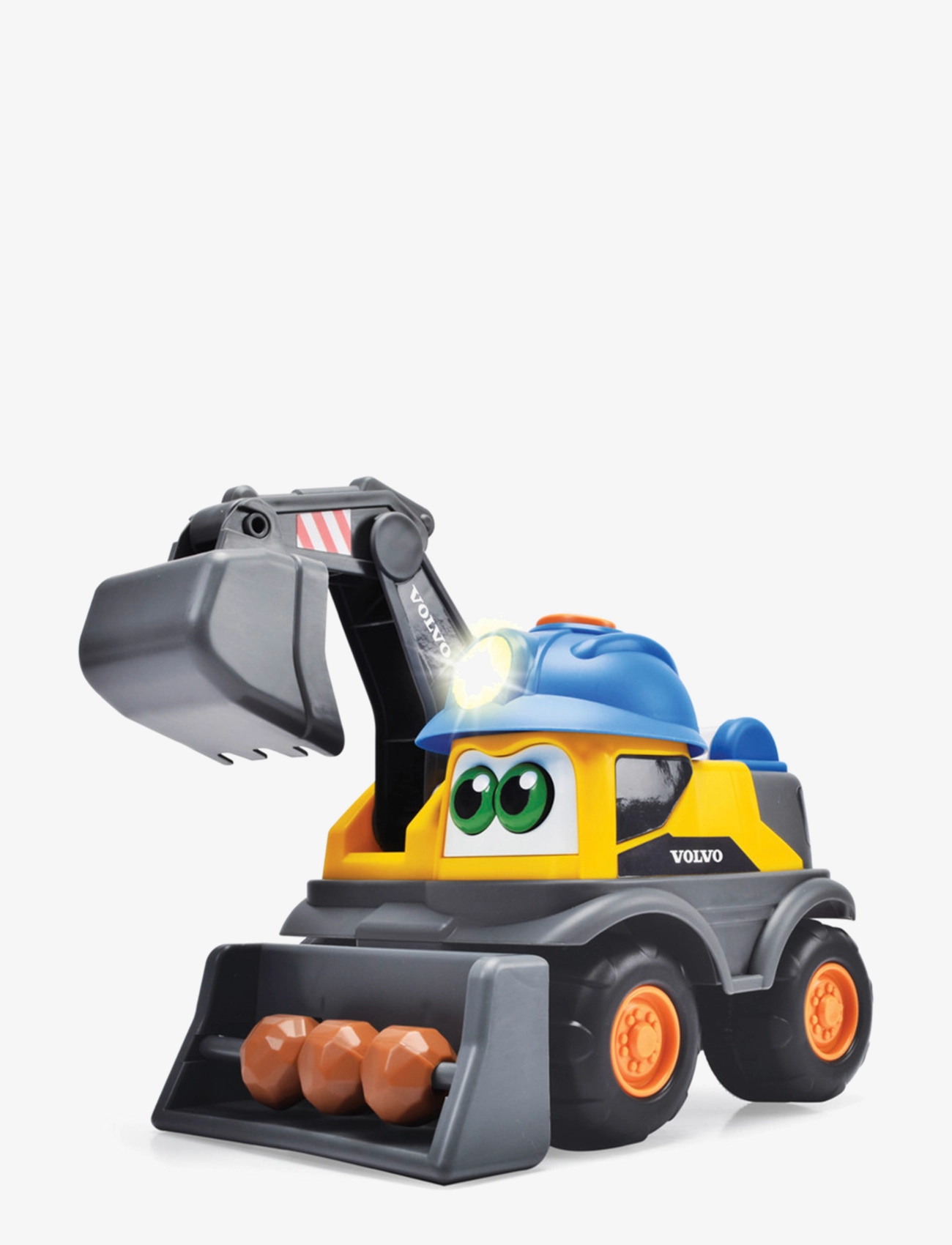 ABC Danny Digger Volvo Excavator, 25 Cm, Børn, Trucks, Gul, Str: ONE SIZE