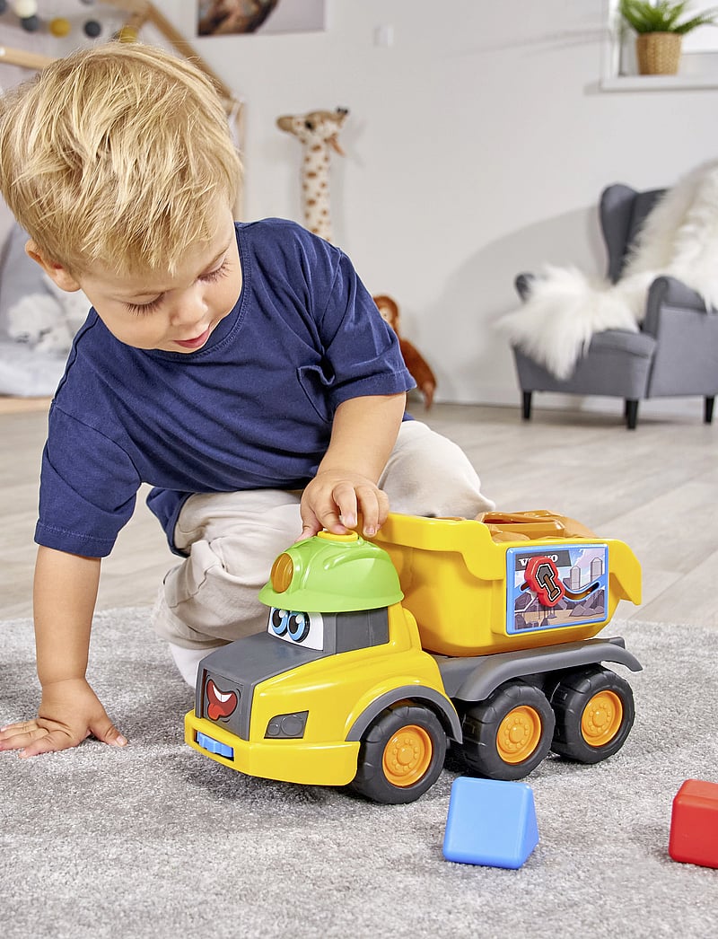 ABC - ABC Harry Hauler Volvo Dumper - sorteerimiskasti mänguasi - yellow - 0