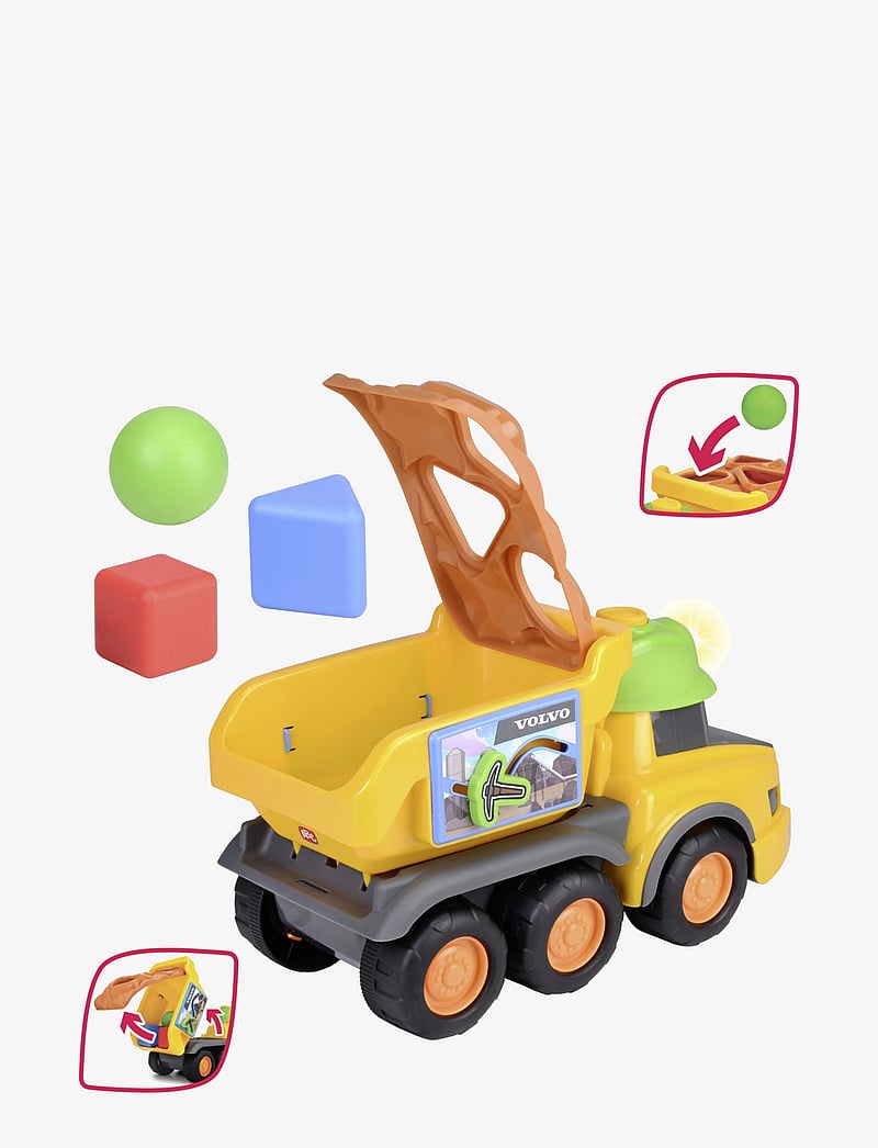 ABC - ABC Harry Hauler Volvo Dumper - madalaimad hinnad - yellow - 3