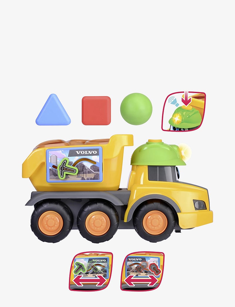 ABC - ABC Harry Hauler Volvo Dumper - madalaimad hinnad - yellow - 4