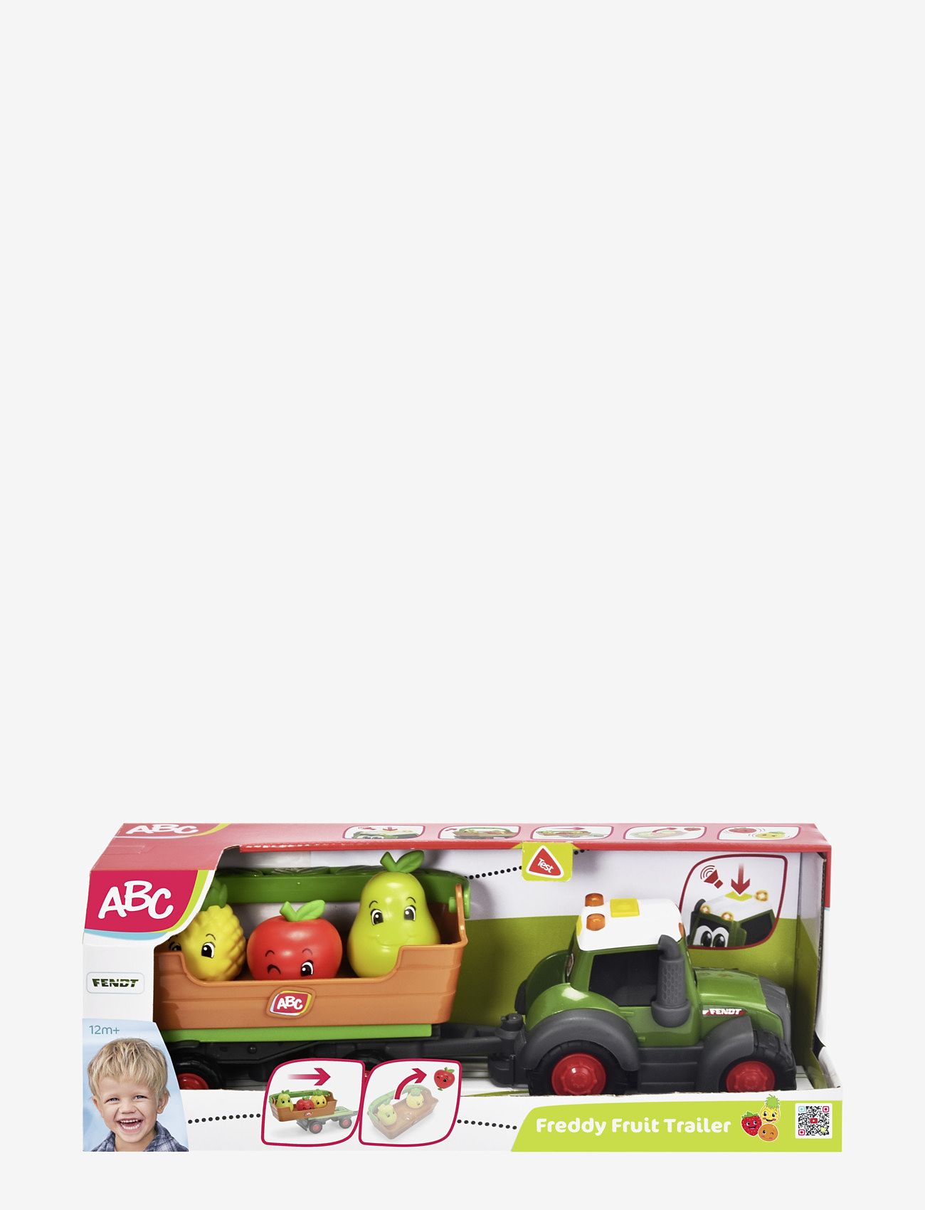 ABC - ABC Freddy Fruit Trailer - multi coloured - 1