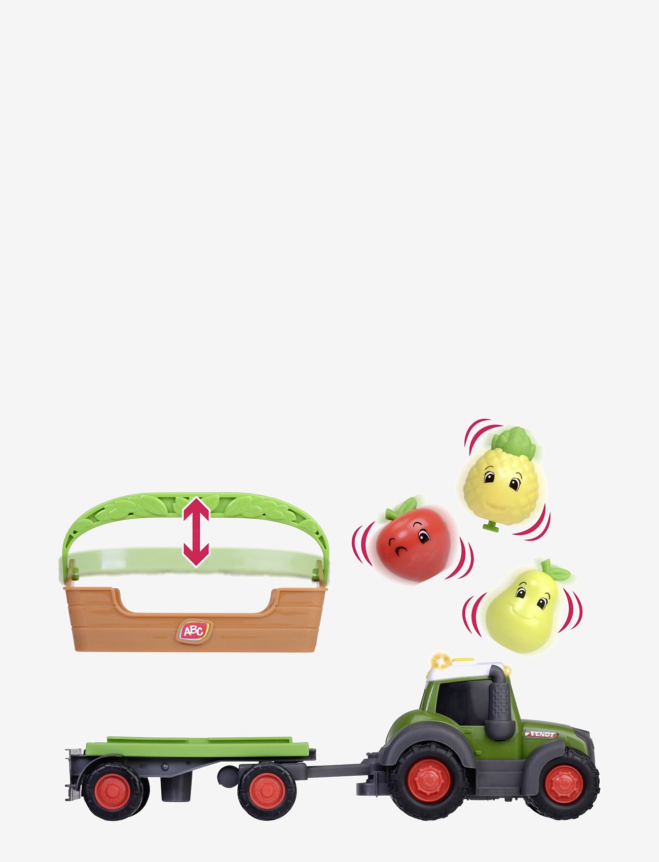 ABC - ABC Freddy Fruit Trailer - multi coloured - 4