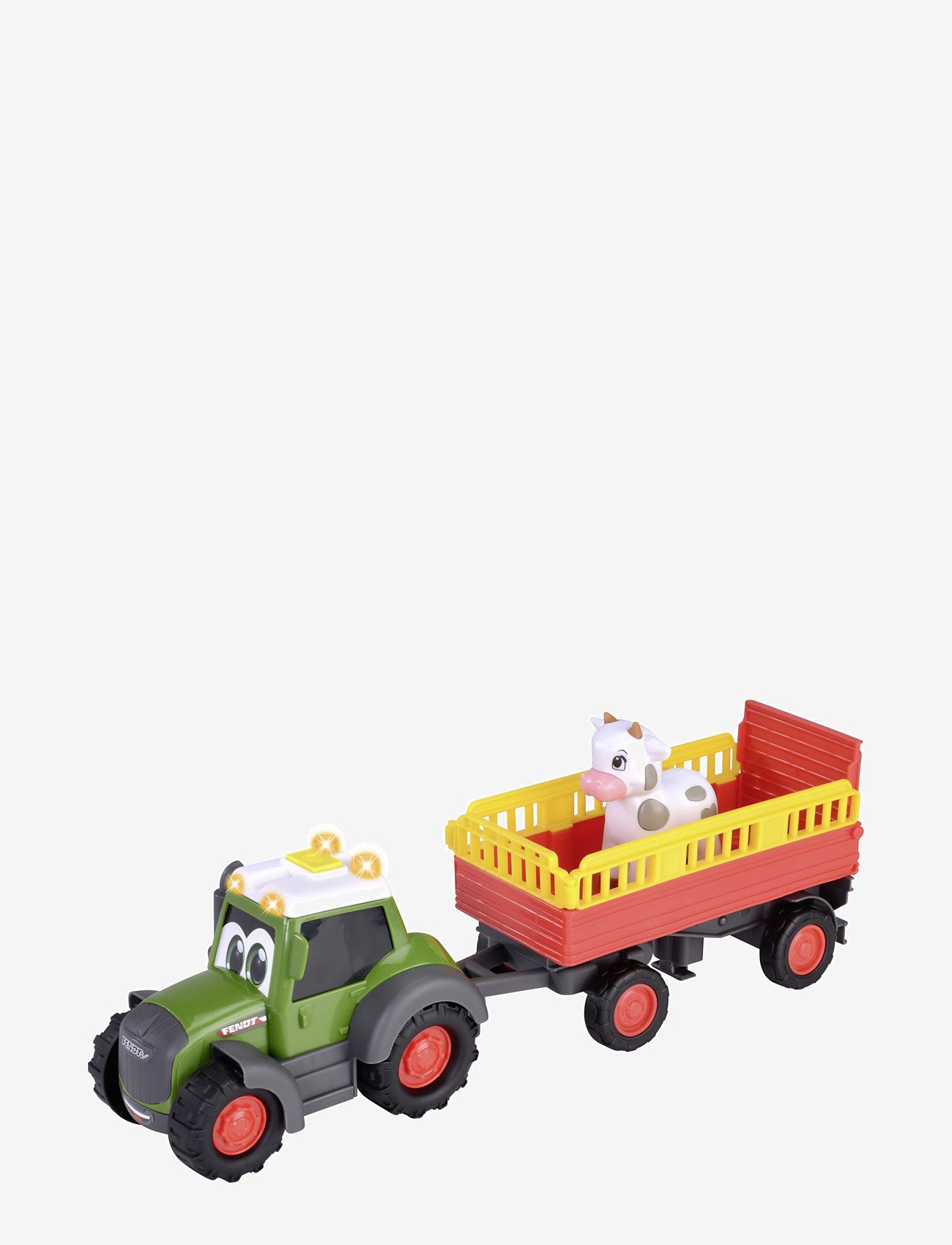ABC - ABC Fendt Traktor Med Släp, 30 cm - tractors - multi coloured - 1