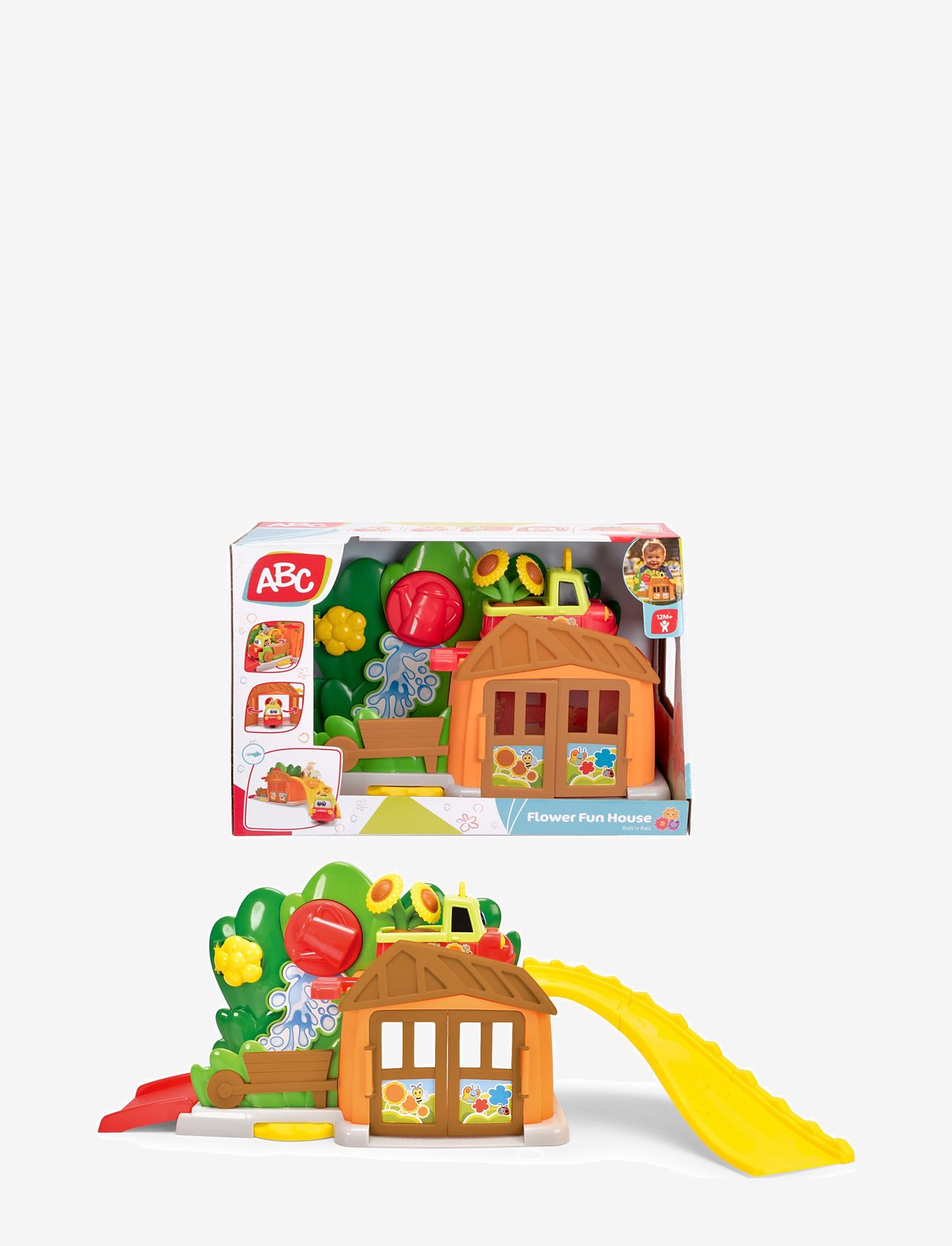 ABC - ABC Flower Fun House lekset med leksaksbil - spiel-sets - multi coloured - 2