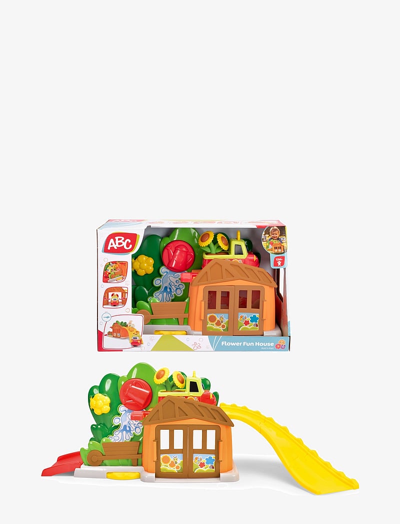 ABC - ABC Flower Fun House lekset med leksaksbil - spiel-sets - multi coloured - 2