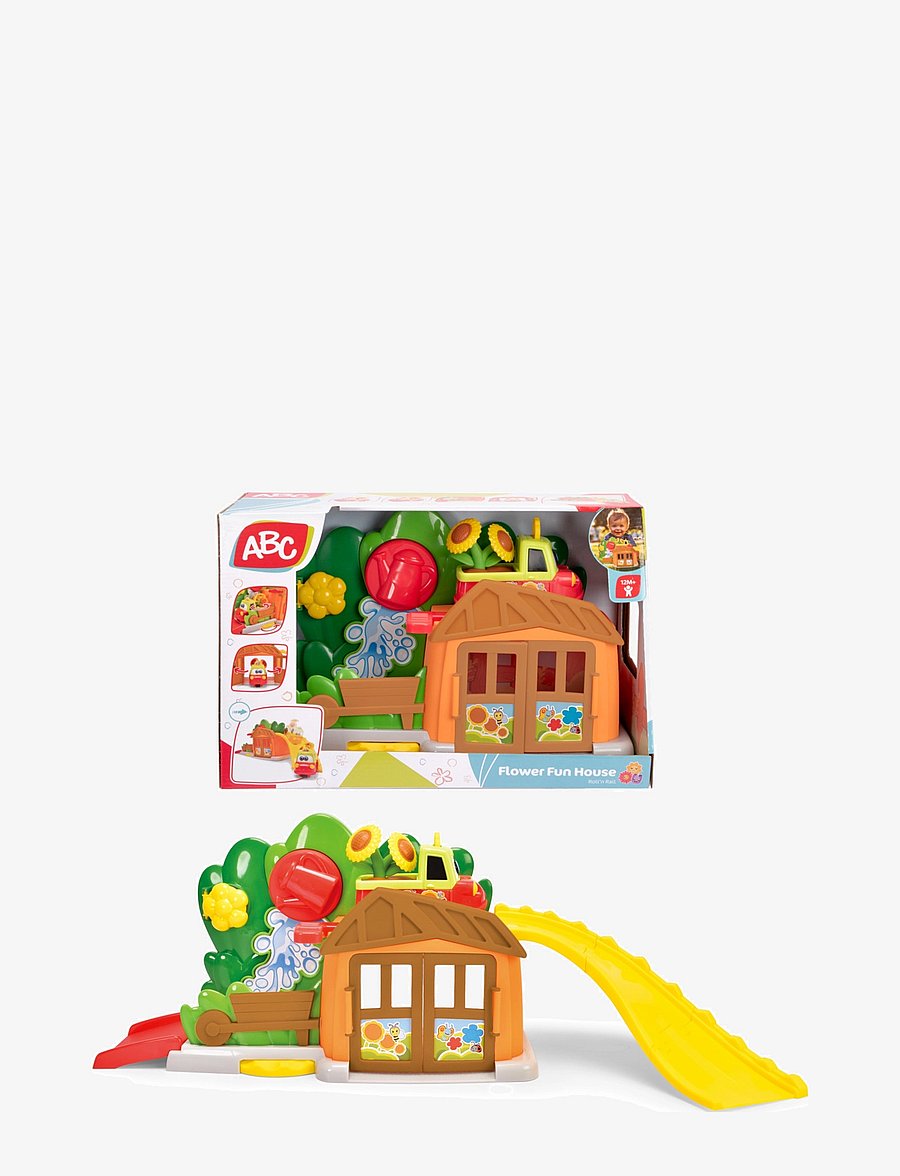 ABC - ABC Flower Fun House lekset med leksaksbil - spiel-sets - multi coloured - 2