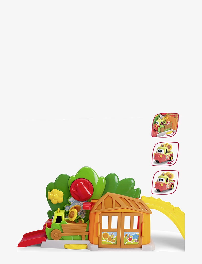 ABC - ABC Flower Fun House lekset med leksaksbil - spiel-sets - multi coloured - 4