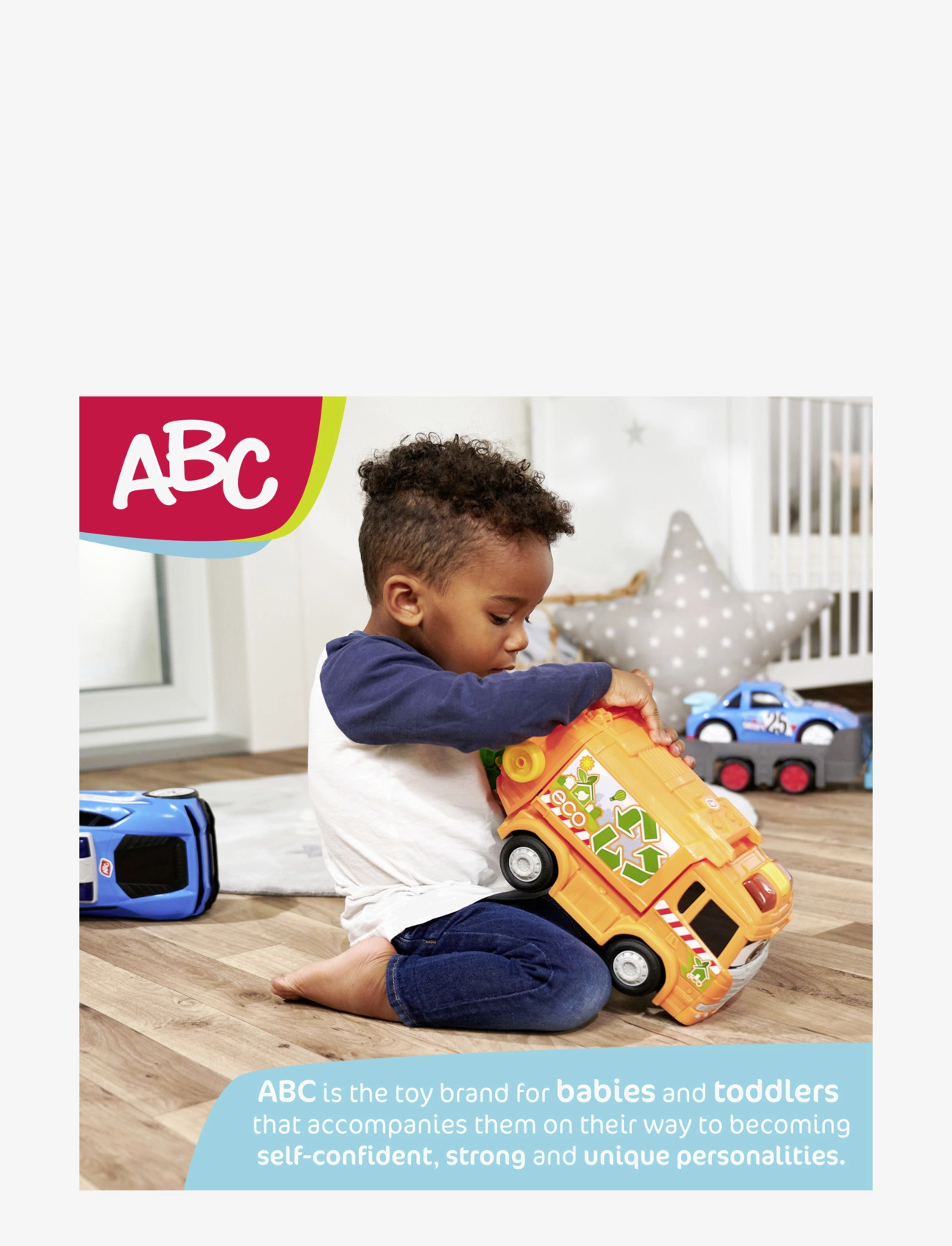 ABC - ABC Flower Fun House lekset med leksaksbil - legesæt - multi coloured - 5