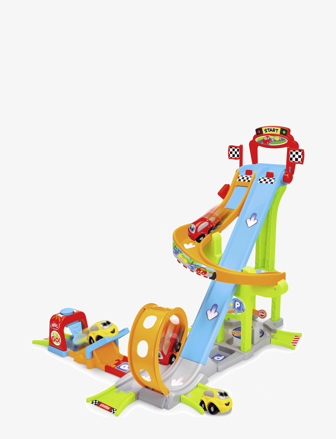 ABC Jays Jump N Fun Tower Bilbana, Børn, Race Tracks, Multi/mønstret, Str: ONE SIZE