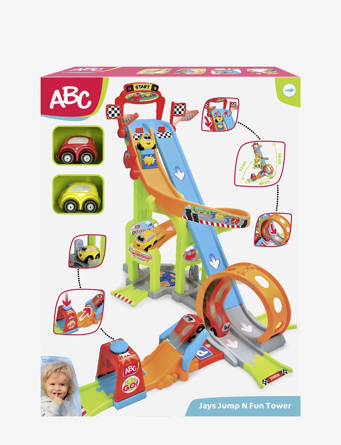 ABC - ABC Jays Jump N Fun Tower Bilbana - rennbahnen - multi coloured - 2