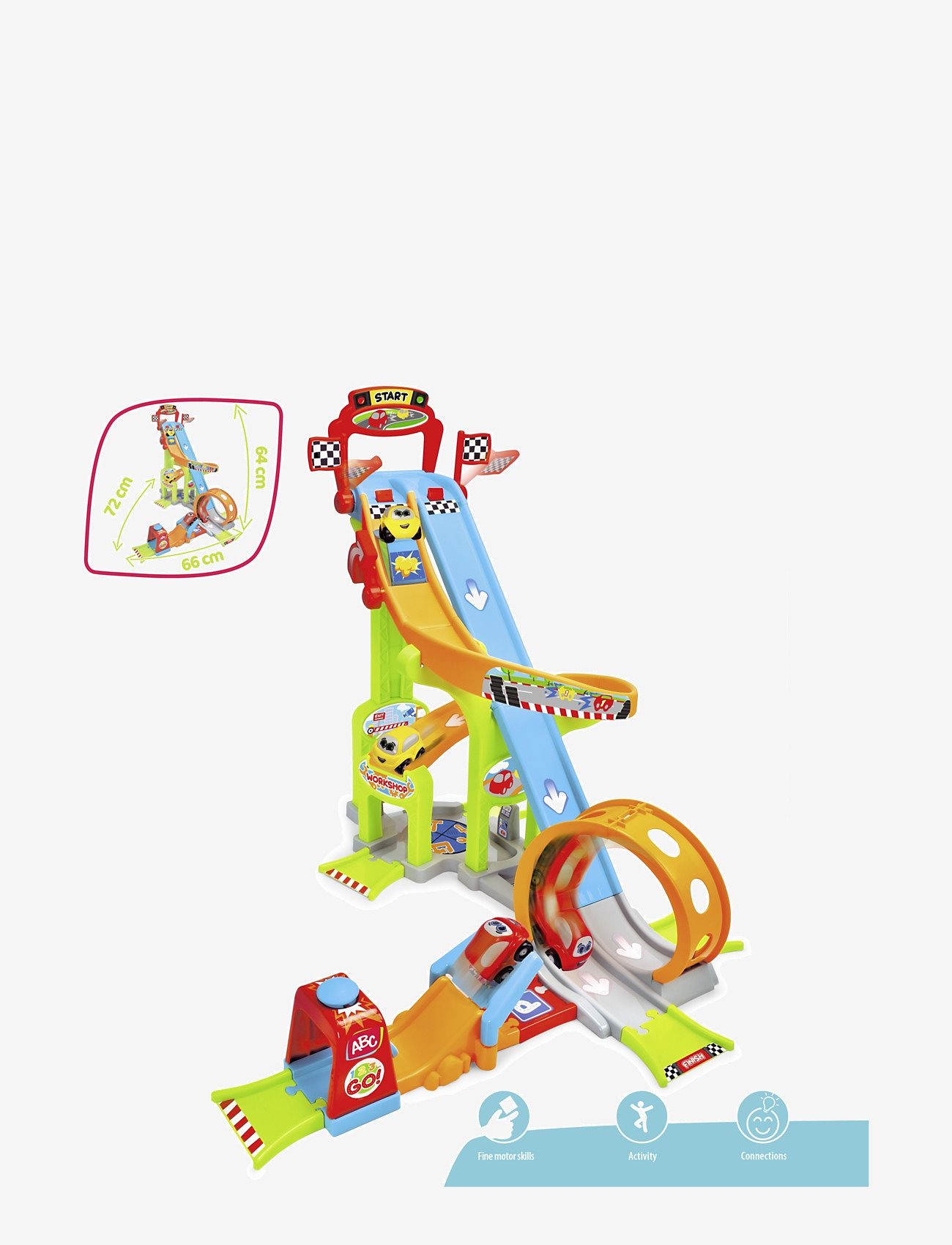 ABC - ABC Jays Jump N Fun Tower Bilbana - rennbahnen - multi coloured - 3
