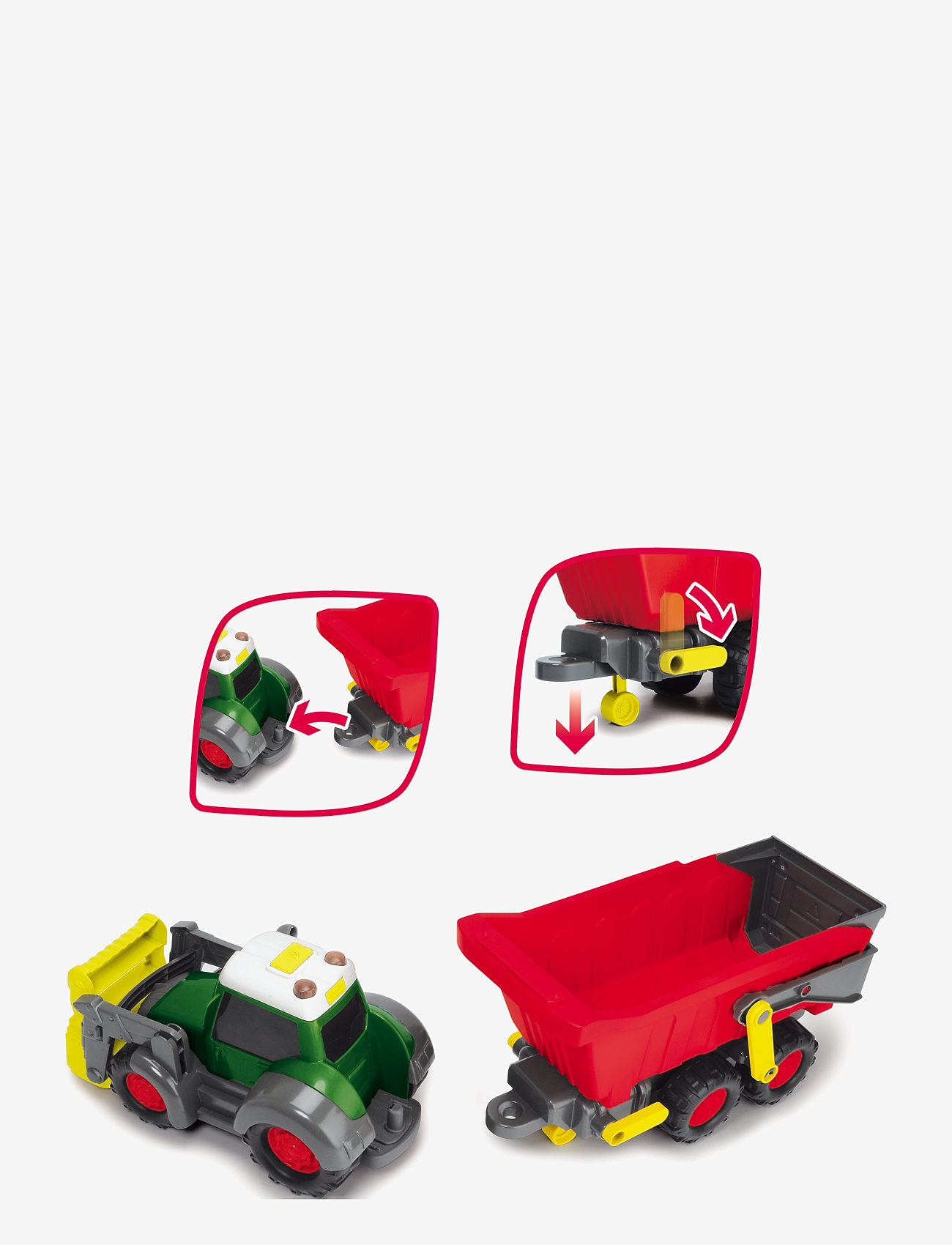 ABC - ABC Fendti Farm Trailer - traktorer - multi coloured - 5