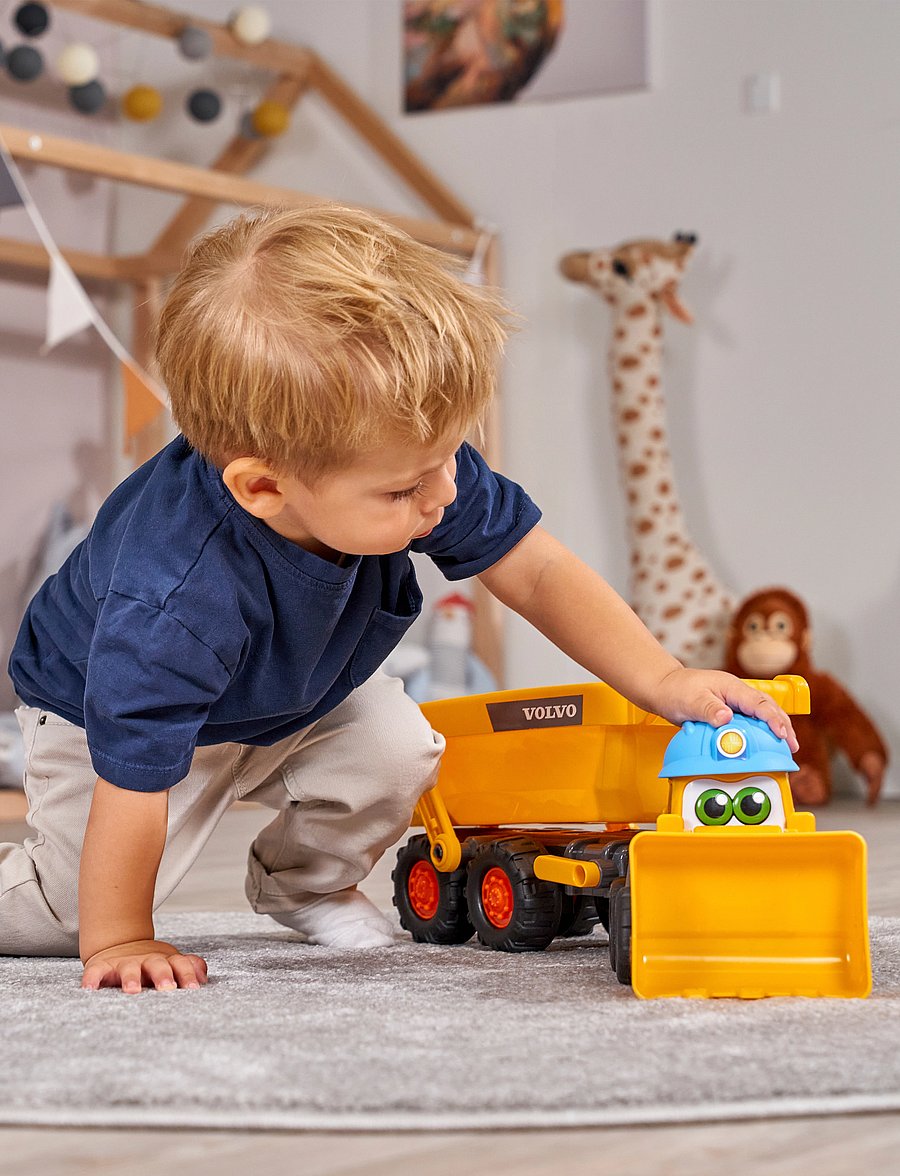 ABC - ABC Volvo ABC Tracey Trailer, 65 cm - veoautod - orange - 3