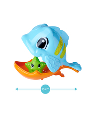 ABC - ABC Hungry Fish - badespielzeug - blue - 11