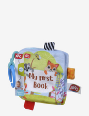 ABC - ABC Forest Friends Plush Book - aktivitetslegetøj - multi coloured - 4