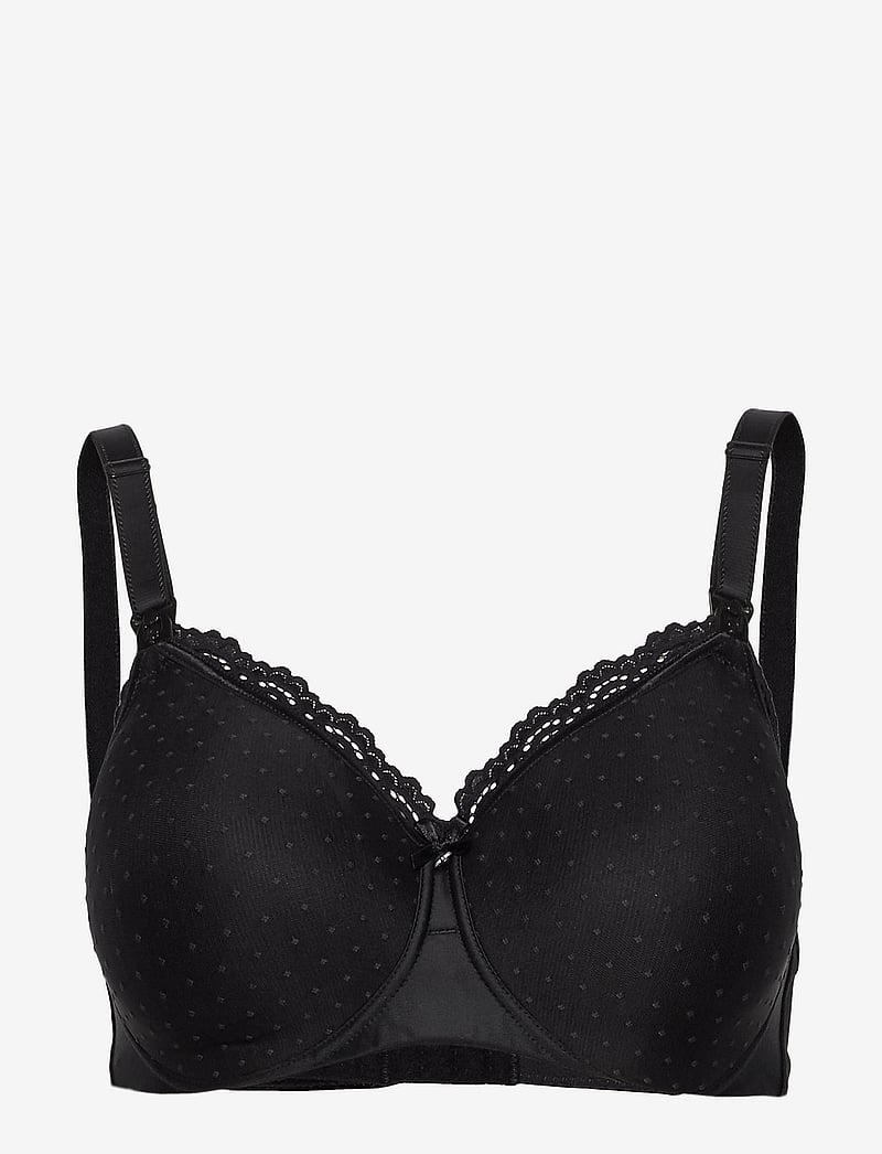 Abecita - Mama,Soft bra Black - unterwäsche - black - 0