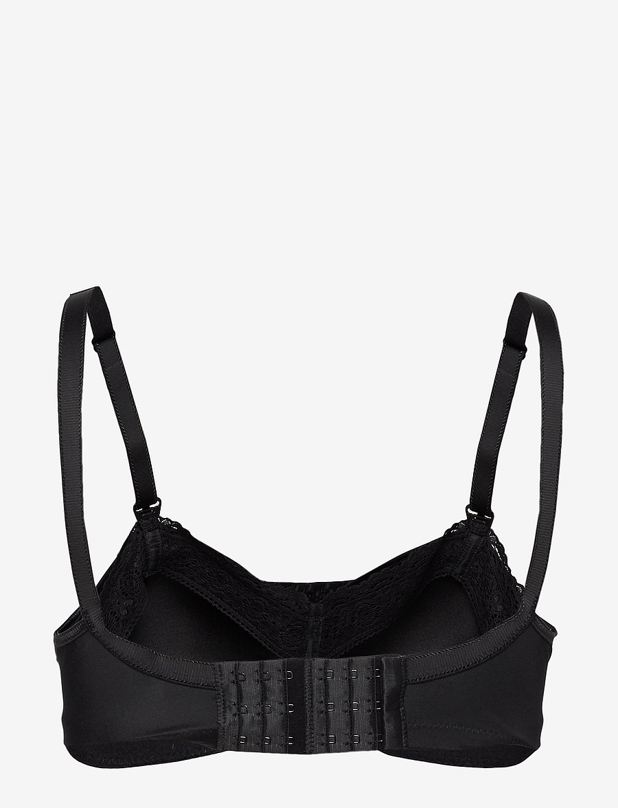 Abecita - MAMA NURSING BRA PADDED MOULDED CUPS - imetysliivit - black - 1