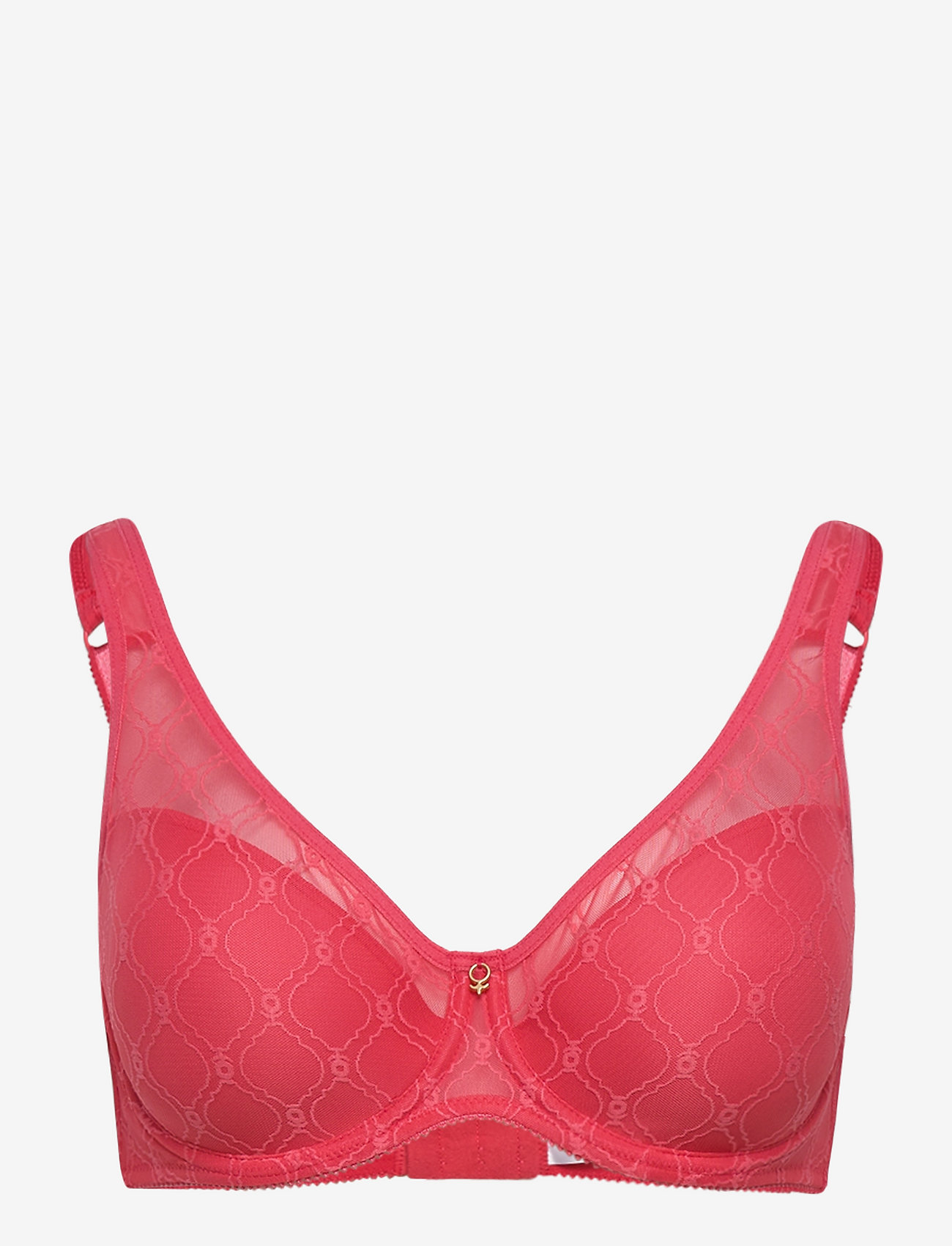 Abecita - RITA WIRE BRA PADDED MOULDED - biustonosze z fiszbinami - berry - 0