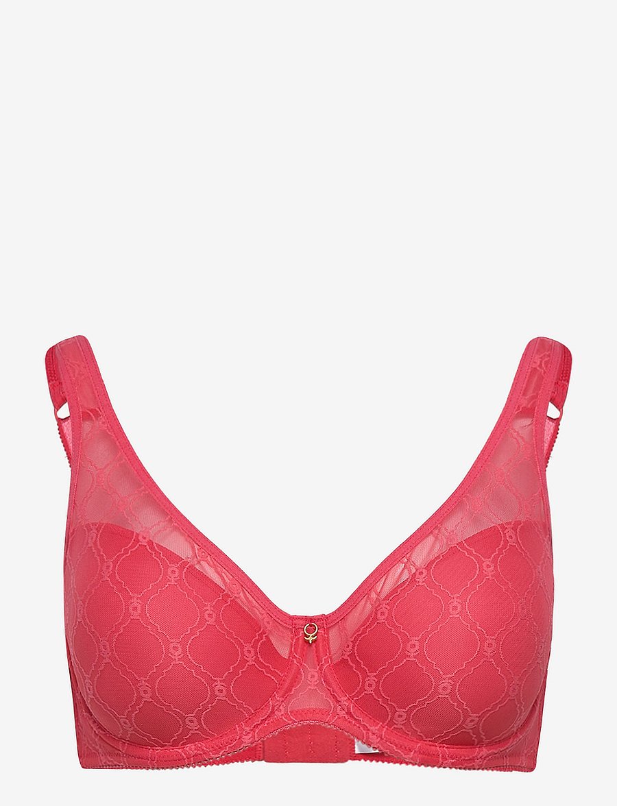 Abecita - RITA WIRE BRA PADDED MOULDED - traadiga rinnahoidjad - berry - 0