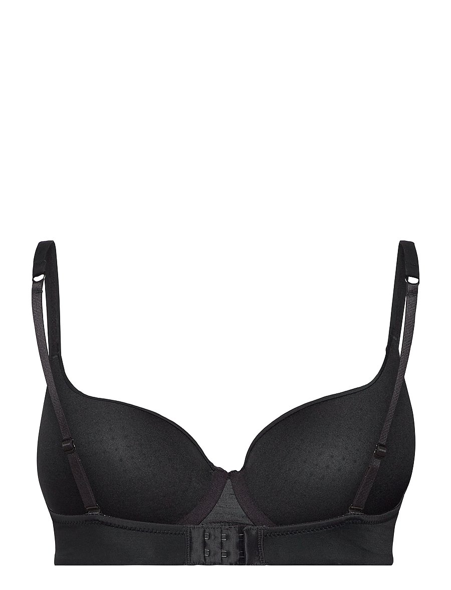 Abecita - SALVADOR WIRE BRA PADDED MOULDED CUPS - t-paitaliivit - black - 2