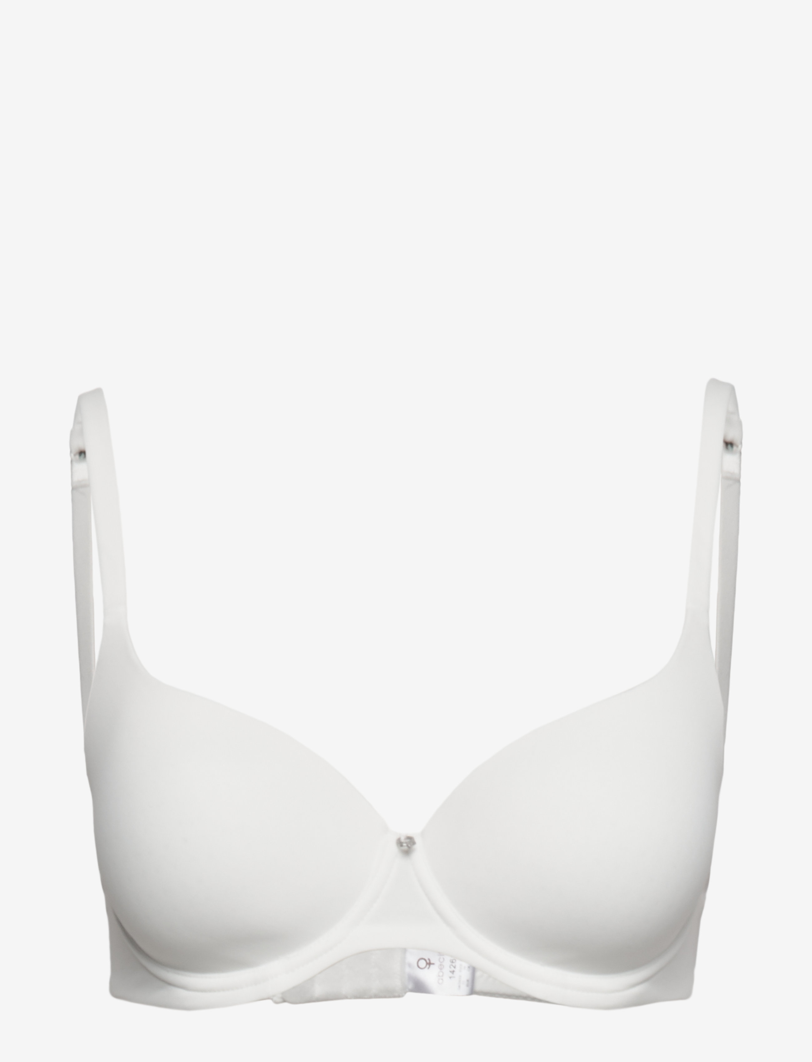 SALVADOR WIRE BRA PADDED MOULDED CUPS - VANILLA