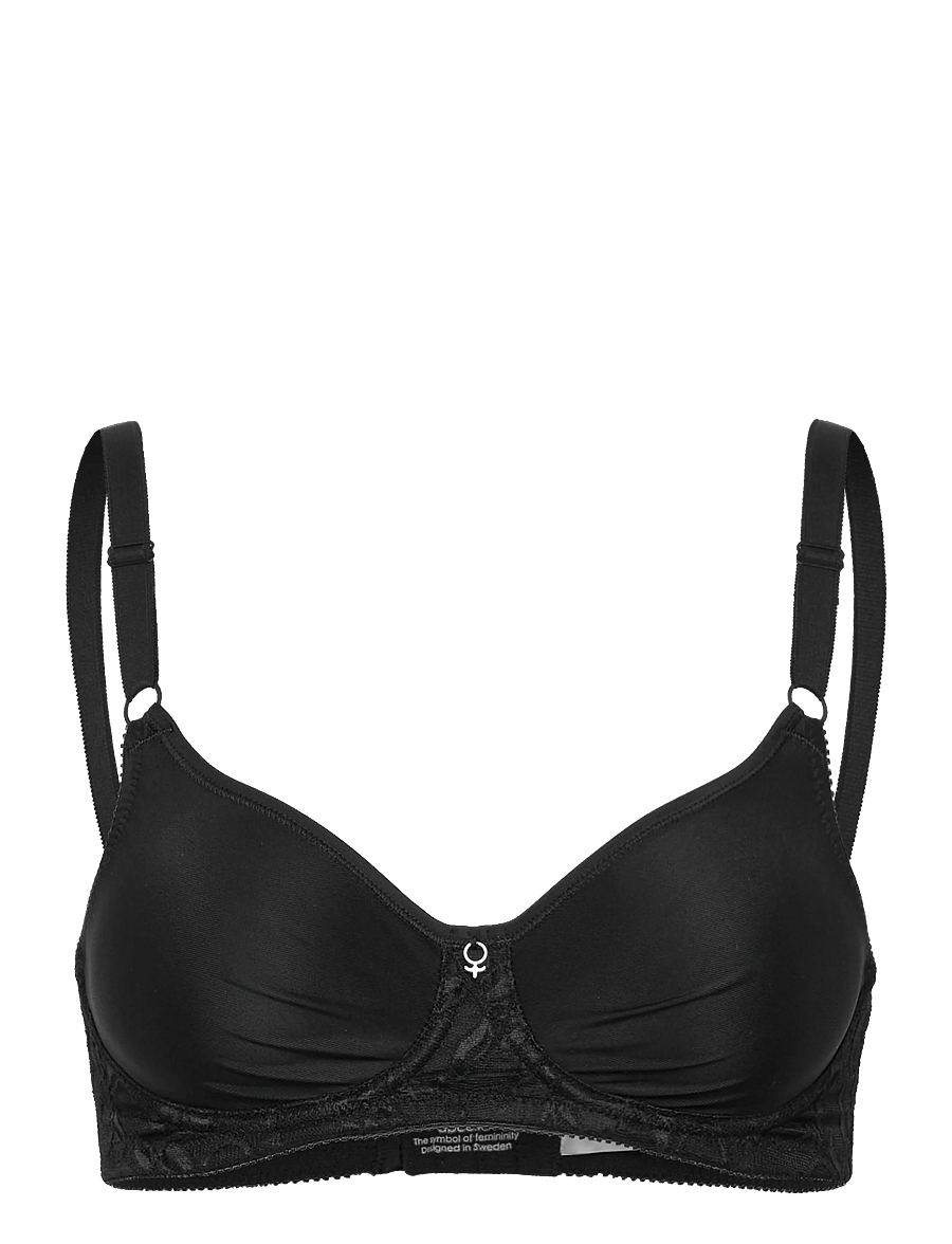 Abecita - IRIS WIRE BRA MOULDED CUPS White - bh:ar med bygel - black - 0