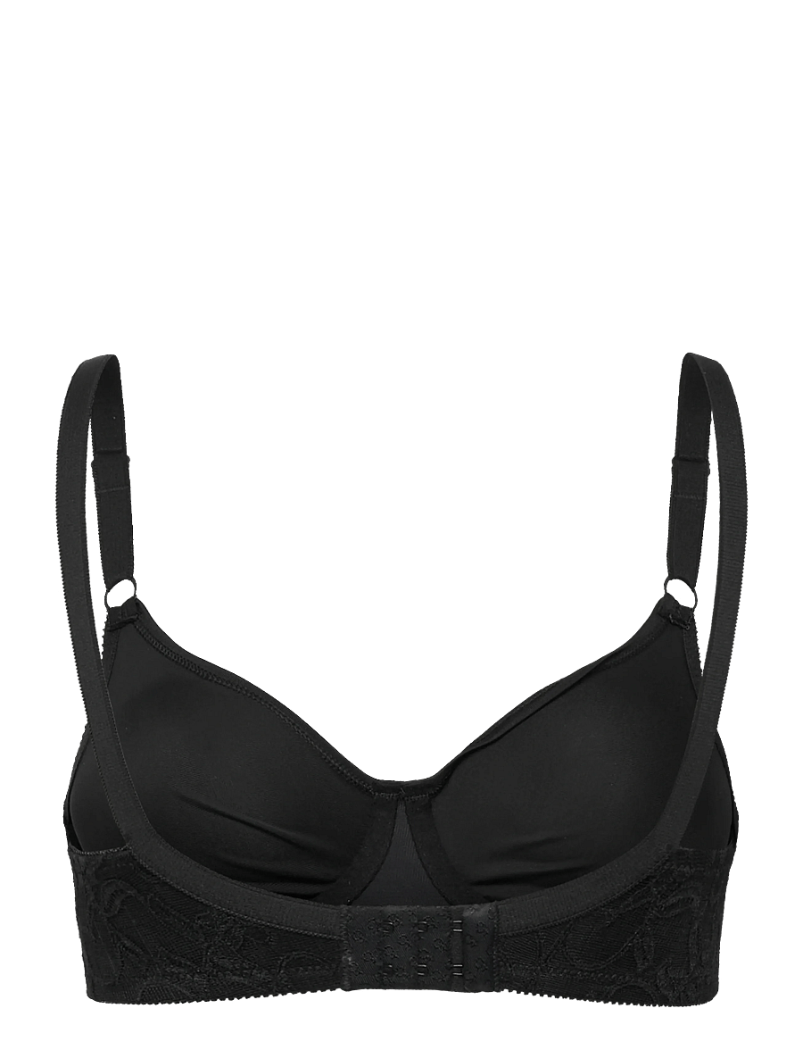 Abecita - IRIS WIRE BRA MOULDED CUPS White - bh:ar med bygel - black - 1