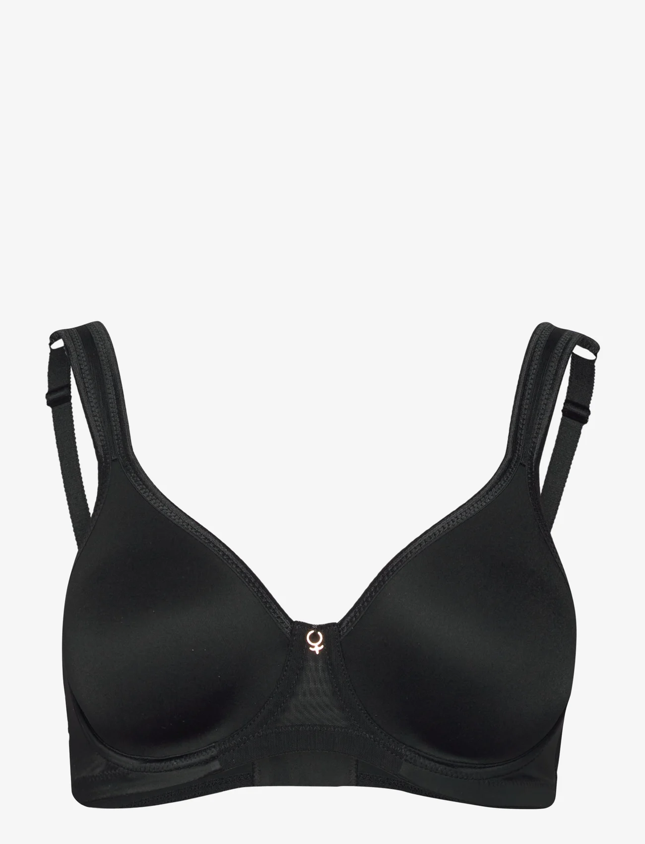 Abecita - Spacer Sence, wire bra Black - full cup bras - black - 0