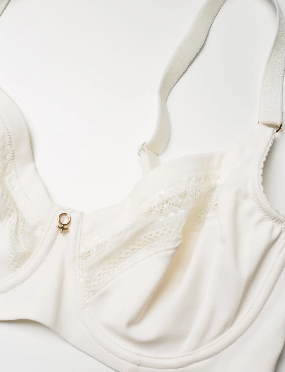 Abecita - Lady Wire Bra Vanilla - full-cup rinnahoidjad - vanilla - 2