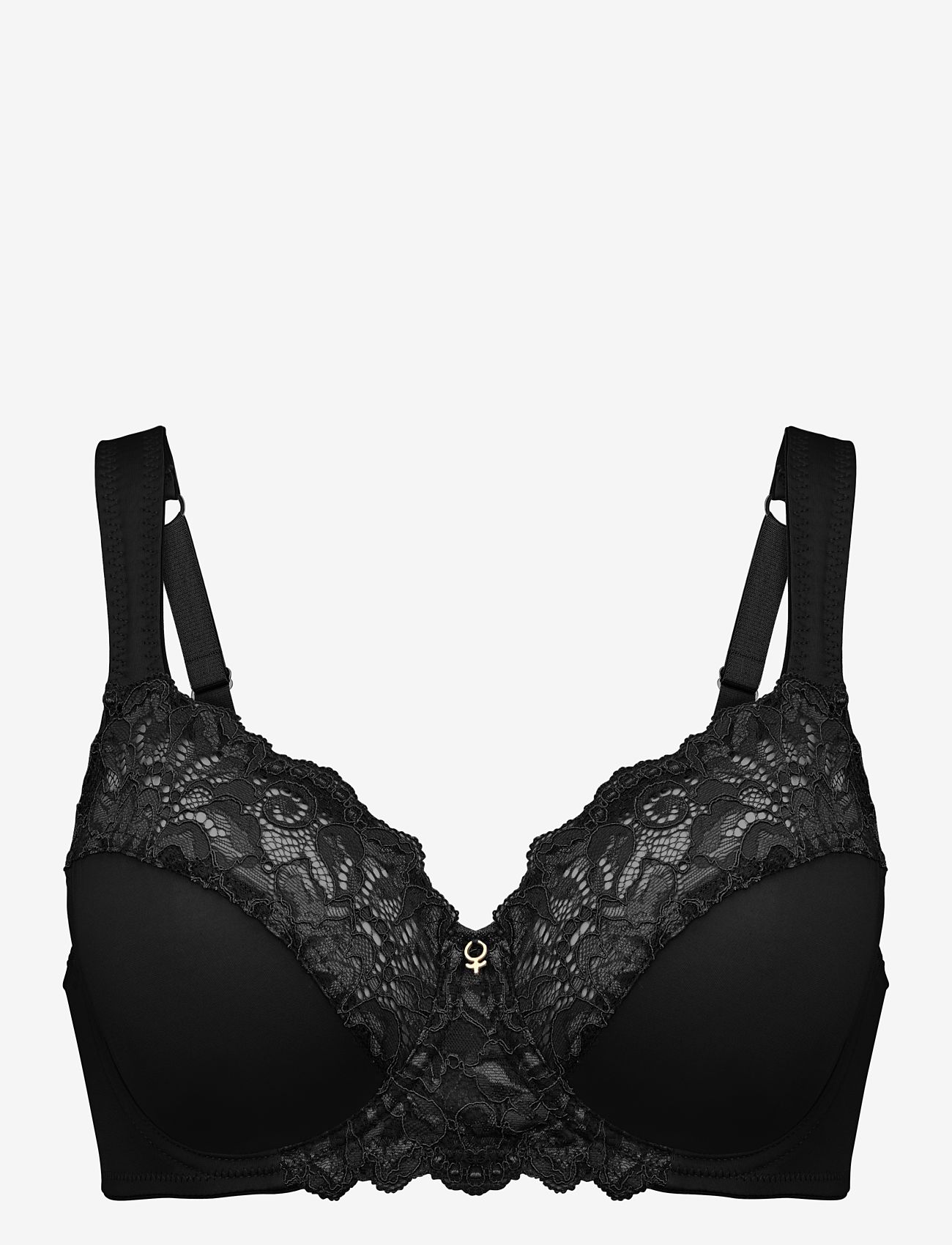 Abecita SUPPORT WIRE BRA - Abecita - BLACK / black