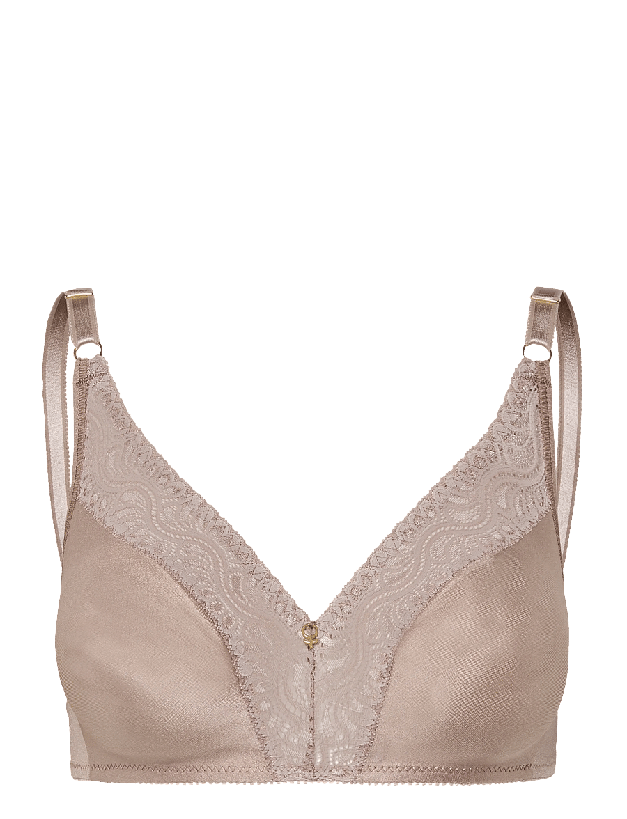 Abecita - GLITTER SOFT BRA MOULDED - tank top-bh'er - nougat - 0