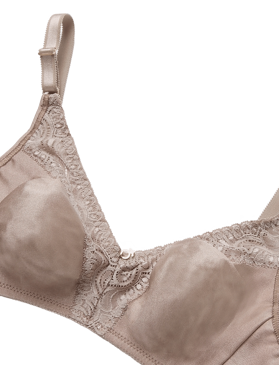Abecita - GLITTER SOFT BRA MOULDED - tank top-bh'er - nougat - 2