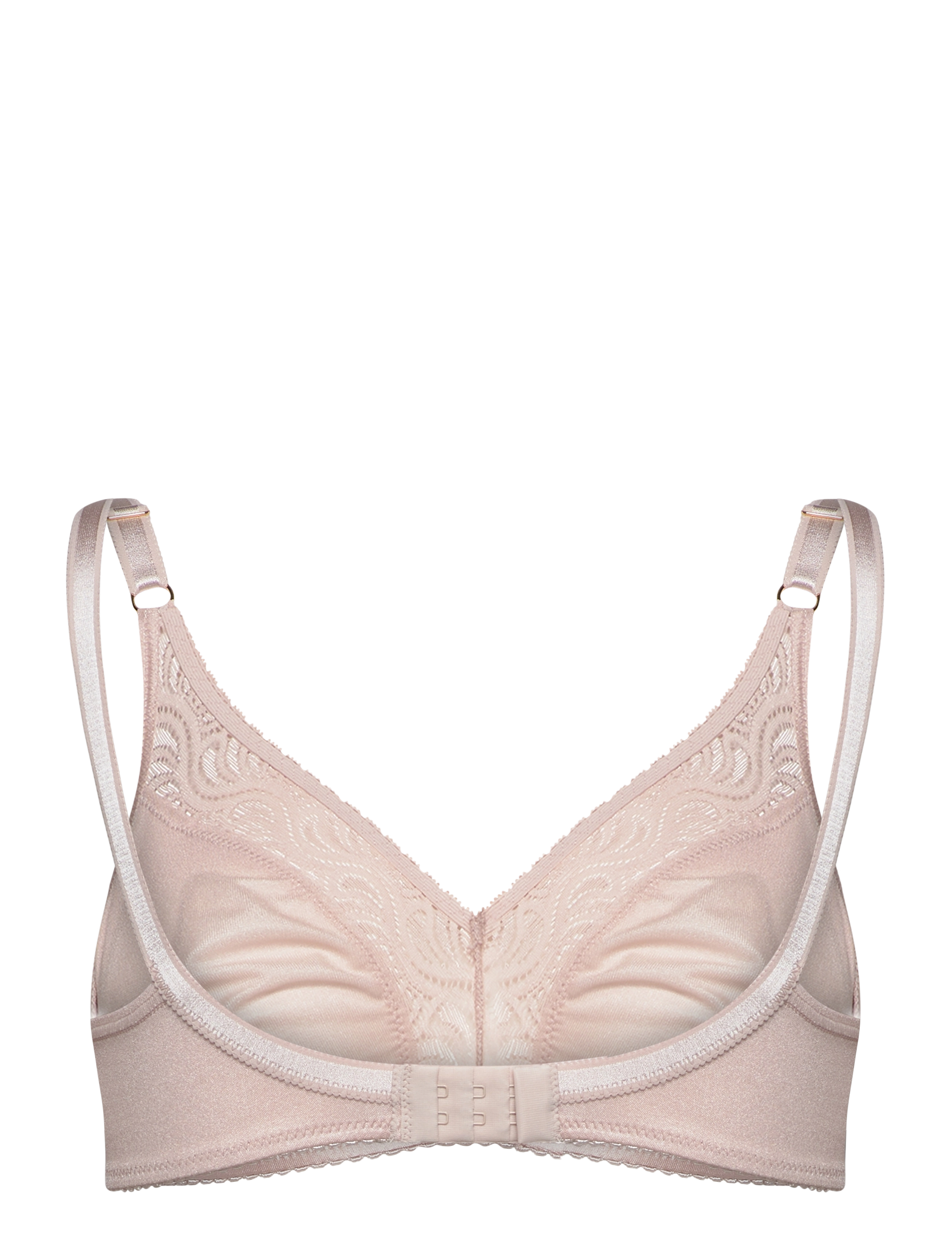 Abecita - Glitter,Soft Bra White - bh-linnen - powder - 1