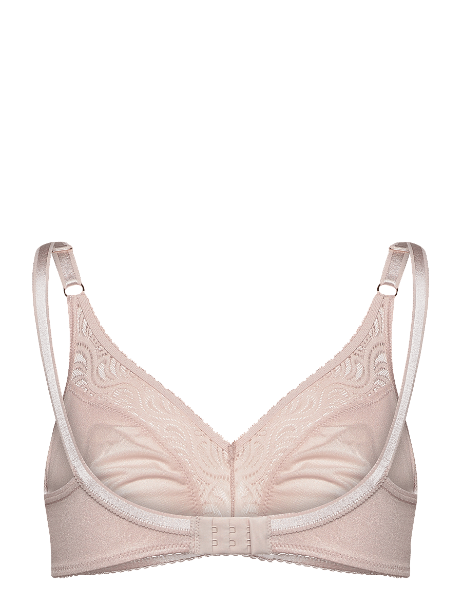 Abecita - Glitter,Soft Bra White - bh-linnen - powder - 1