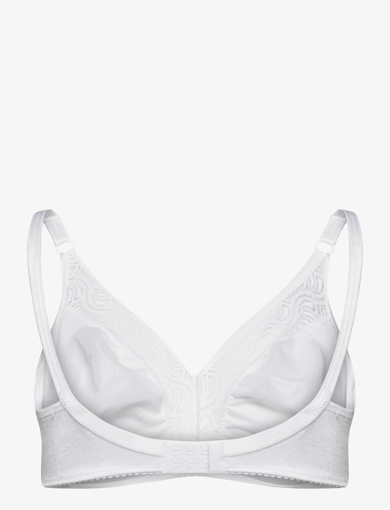 Abecita - Glitter,Soft Bra White - tank top bras - white - 1
