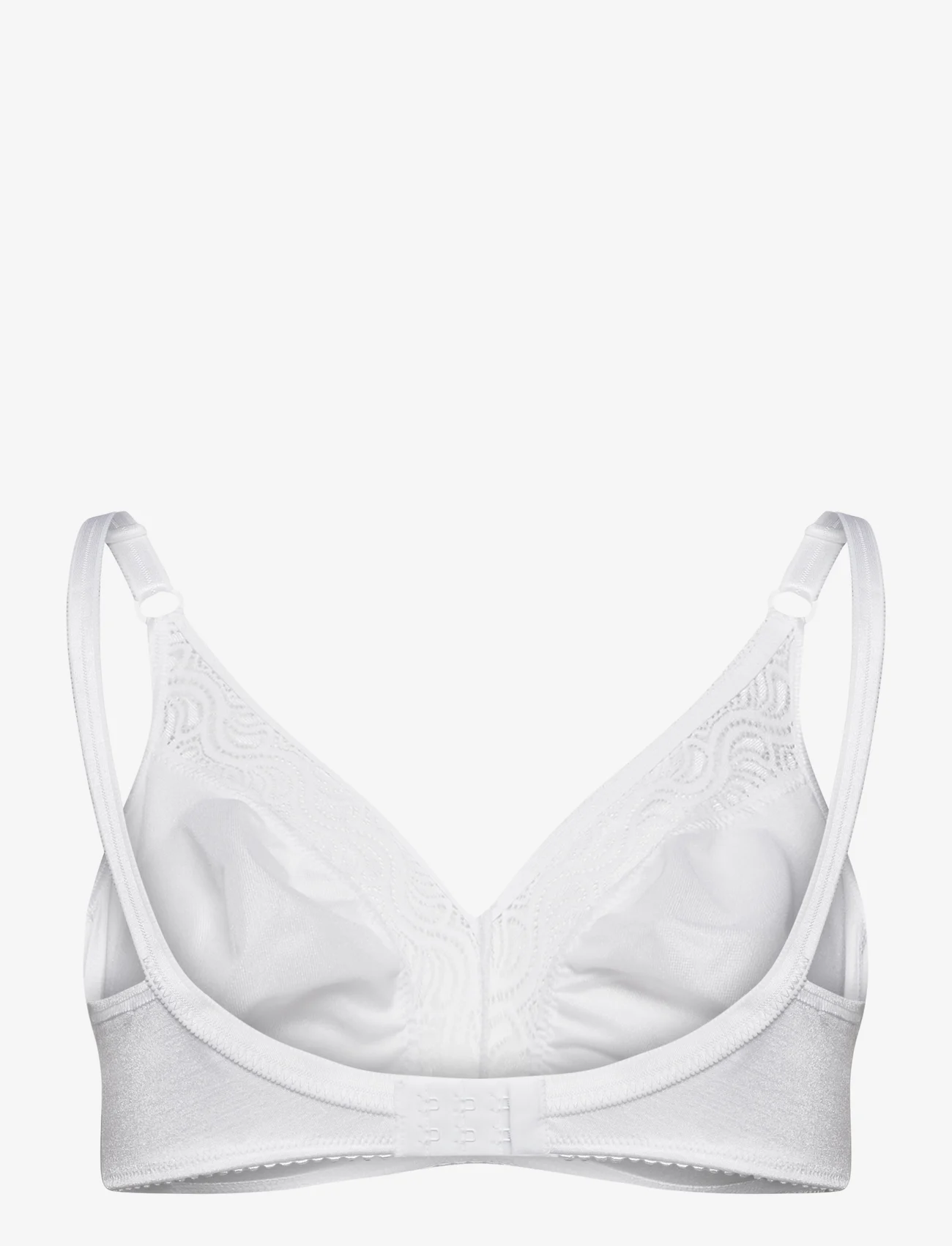 Abecita - Glitter,Soft Bra White - toppiliivit - white - 1