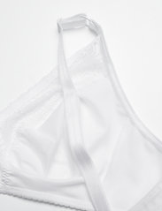 Abecita - Glitter,Soft Bra White - tank top bras - white - 4