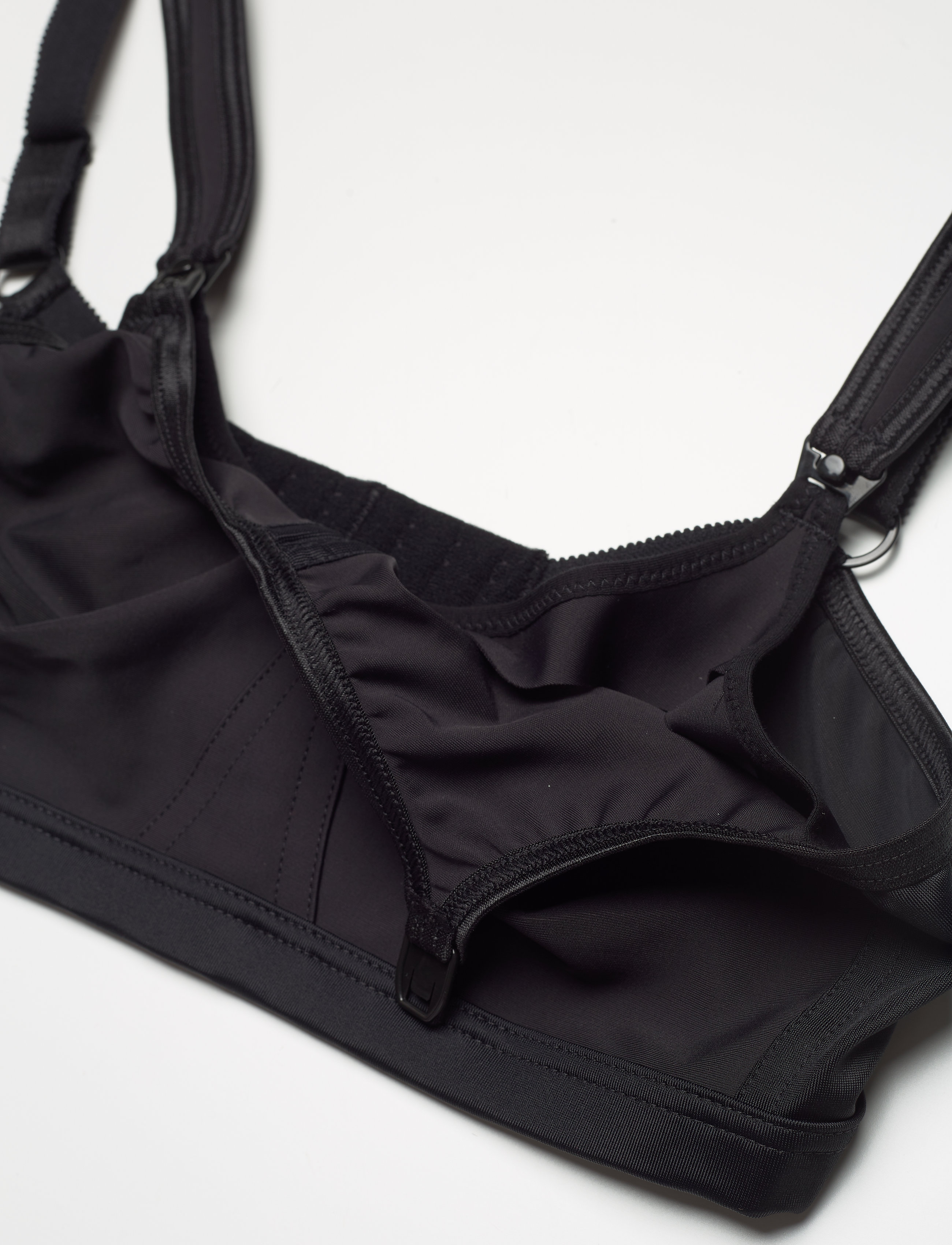 Abecita - Mama Active, Maternity sports Bra Black - black - 5
