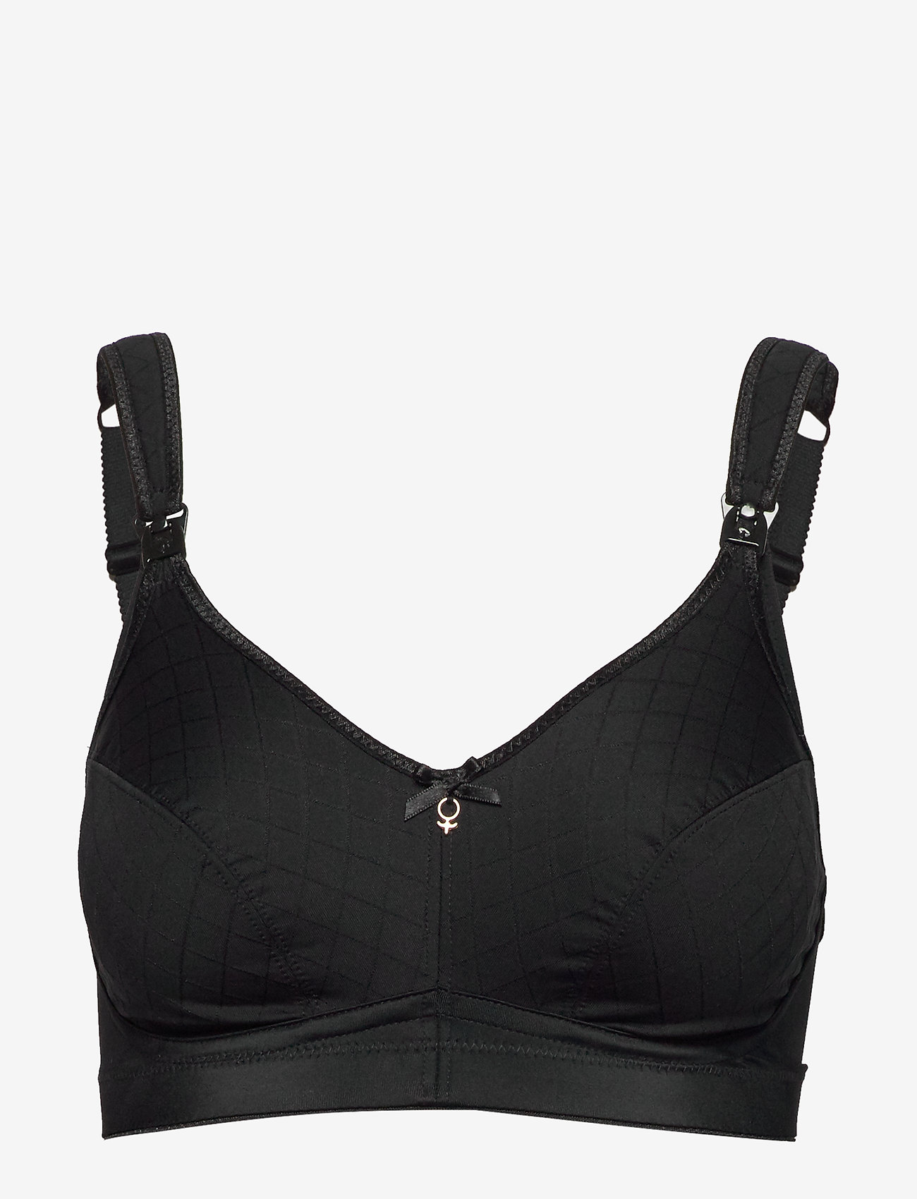 Abecita LEONARDA SOFT MATERNITY BRA - Abecita - BLACK / black