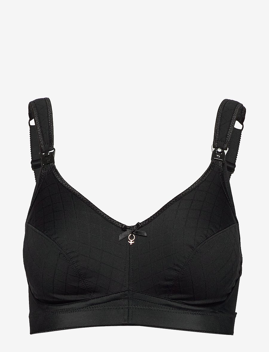 Abecita - LEONARDA SOFT MATERNITY BRA - still-bhs - black - 0