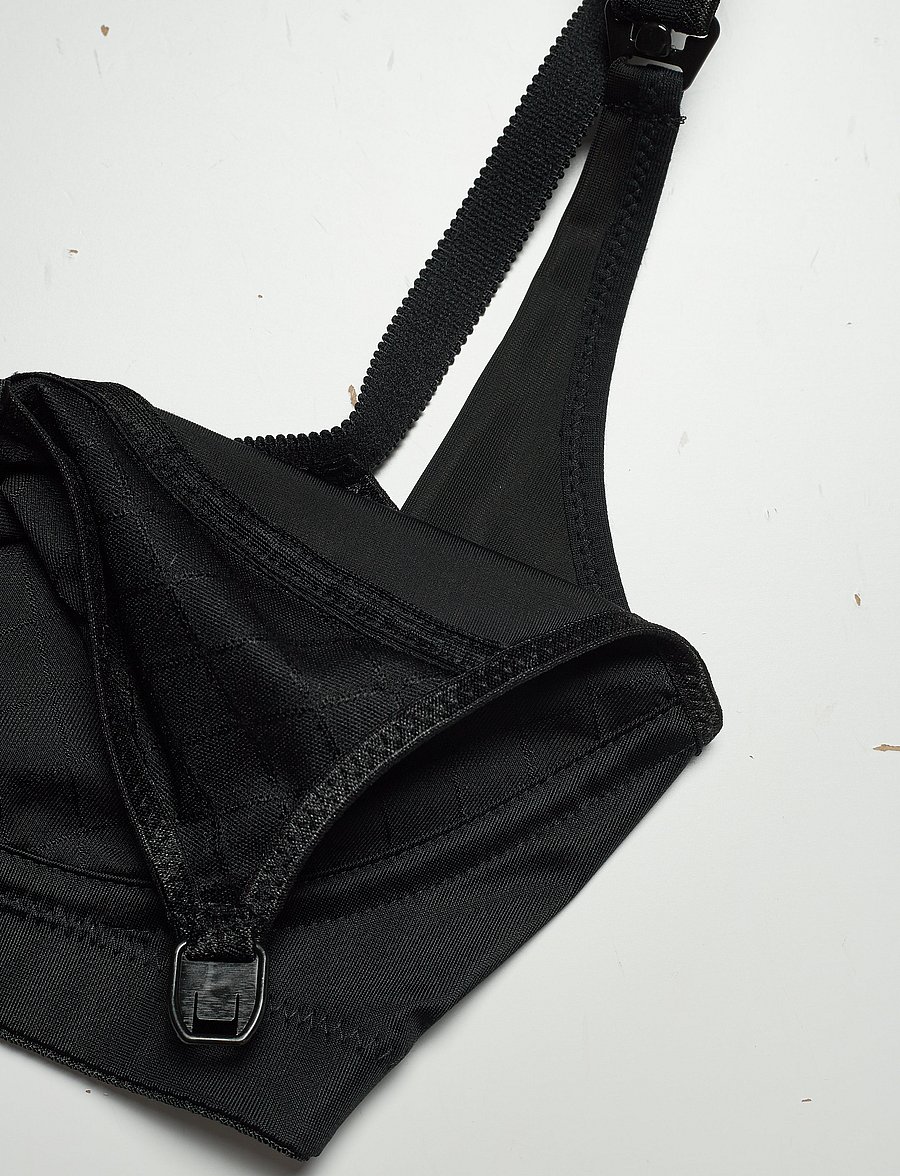 Abecita - LEONARDA SOFT MATERNITY BRA - still-bhs - black - 4