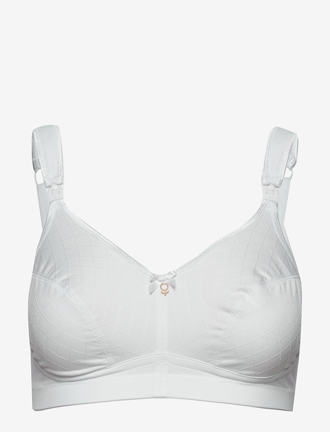 Abecita LEONARDA SOFT MATERNITY BRA White - Ventetøj - WHITE / white