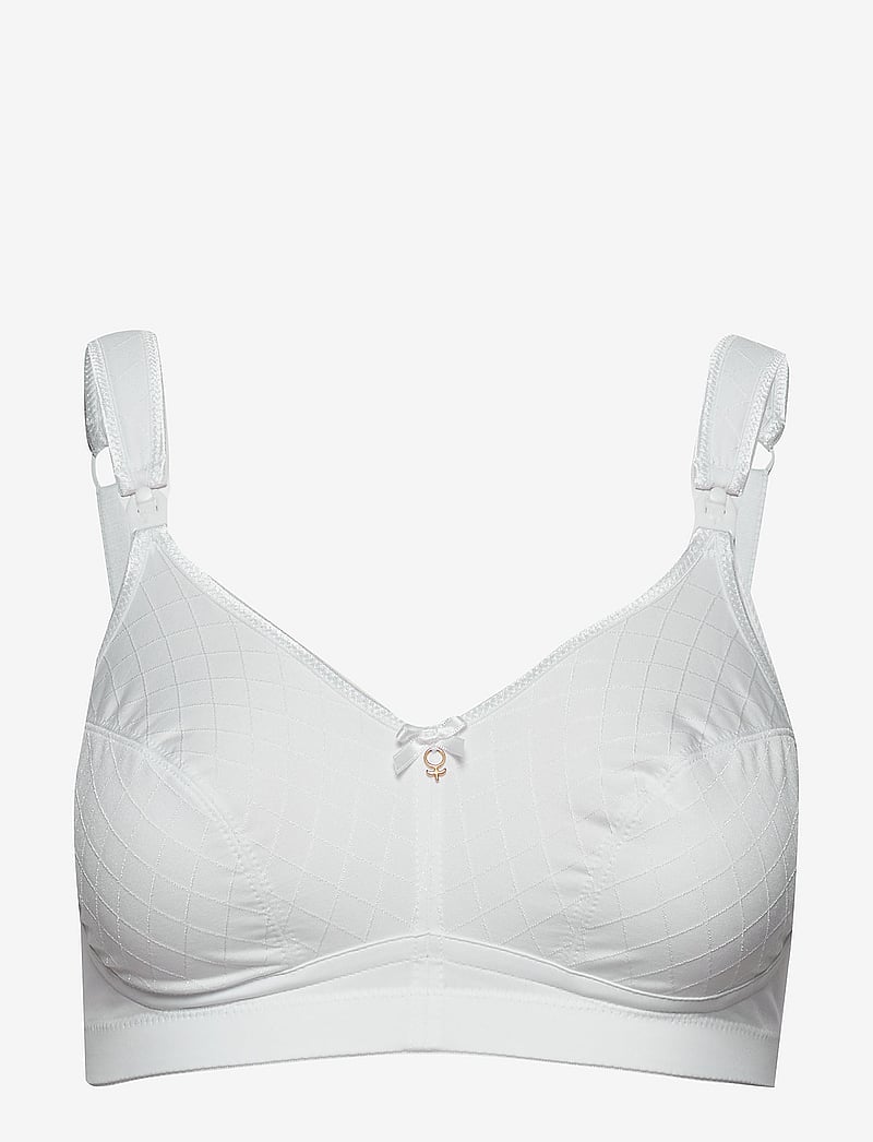 Abecita - LEONARDA SOFT MATERNITY BRA White - undertøj - white - 0