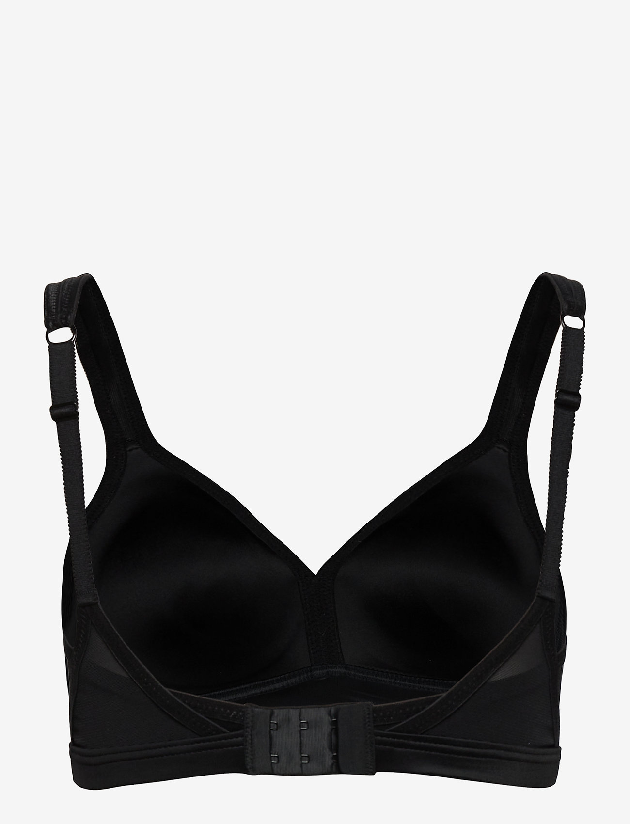 Abecita - Spacer Sence Soft bra Black - tank top bras - black - 1