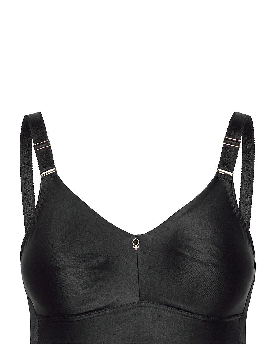 Abecita - Soft Beauty, Soft bra RECO Black - black - 0