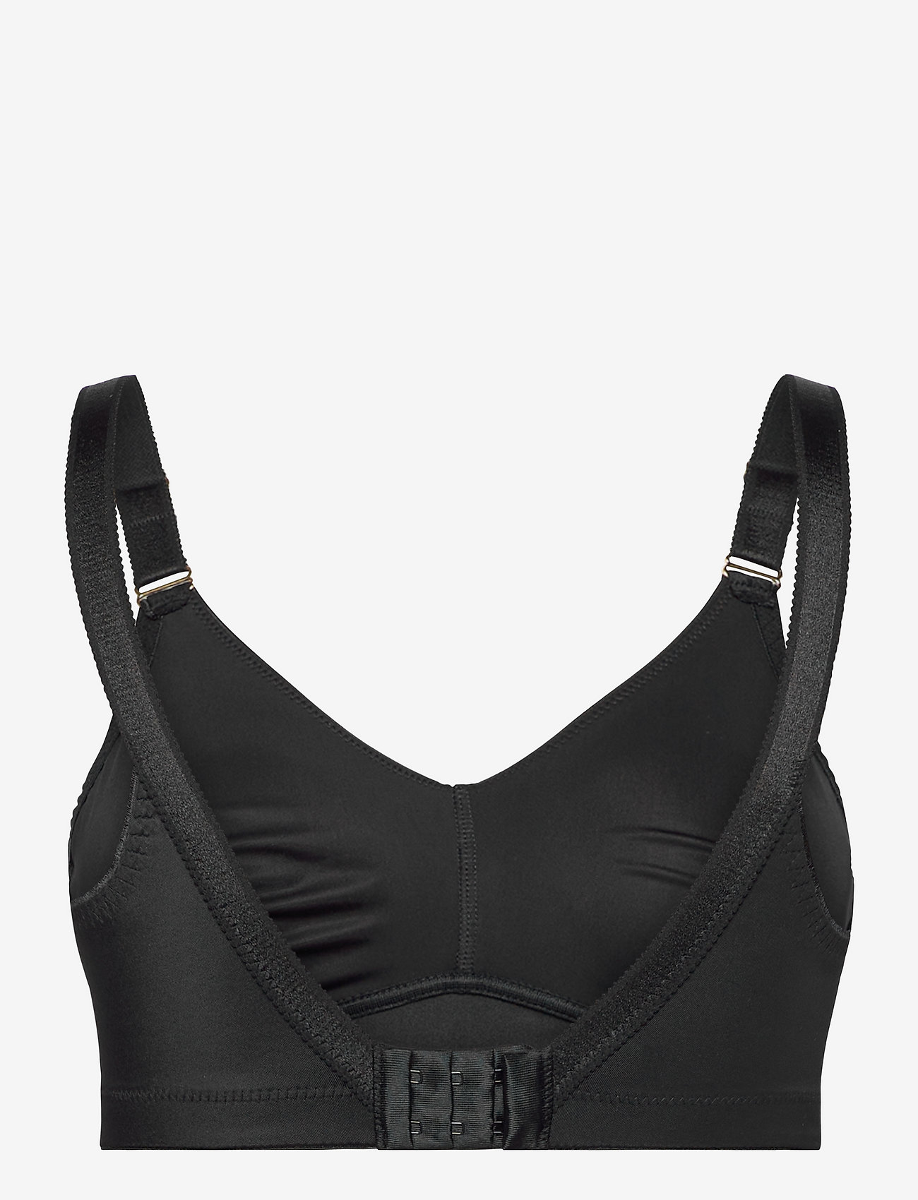 Abecita - Soft Beauty, Soft bra RECO Black - tank top bras - black - 1